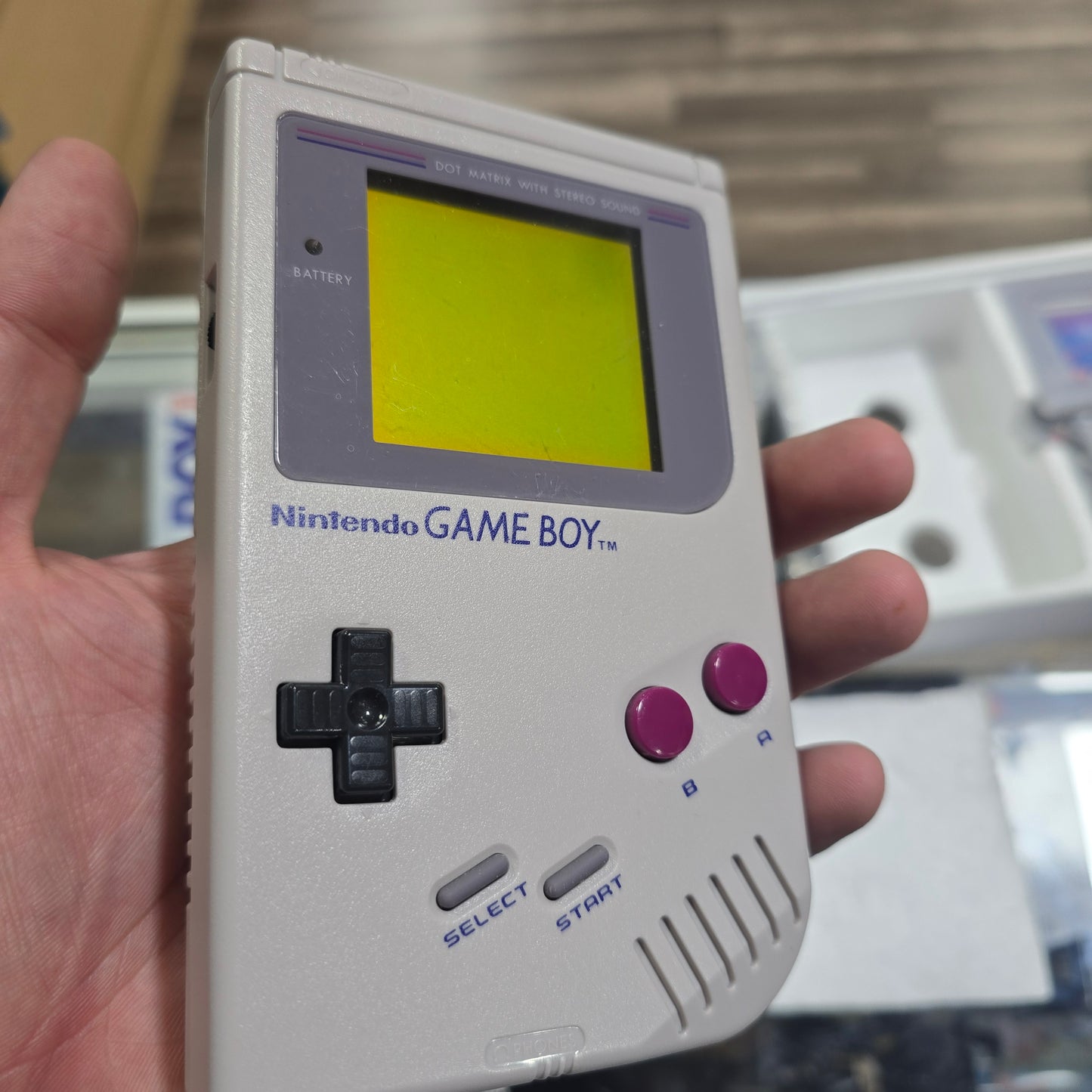 Original Gameboy System CIB in Box with Tetris Tested