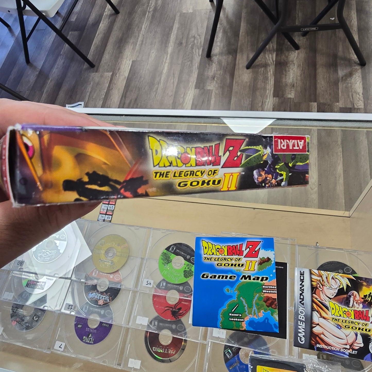 DragonBall Z The Legacy of Goku 2 CIB with Poster (Has Box Protector) Nintendo Gameboy Advance