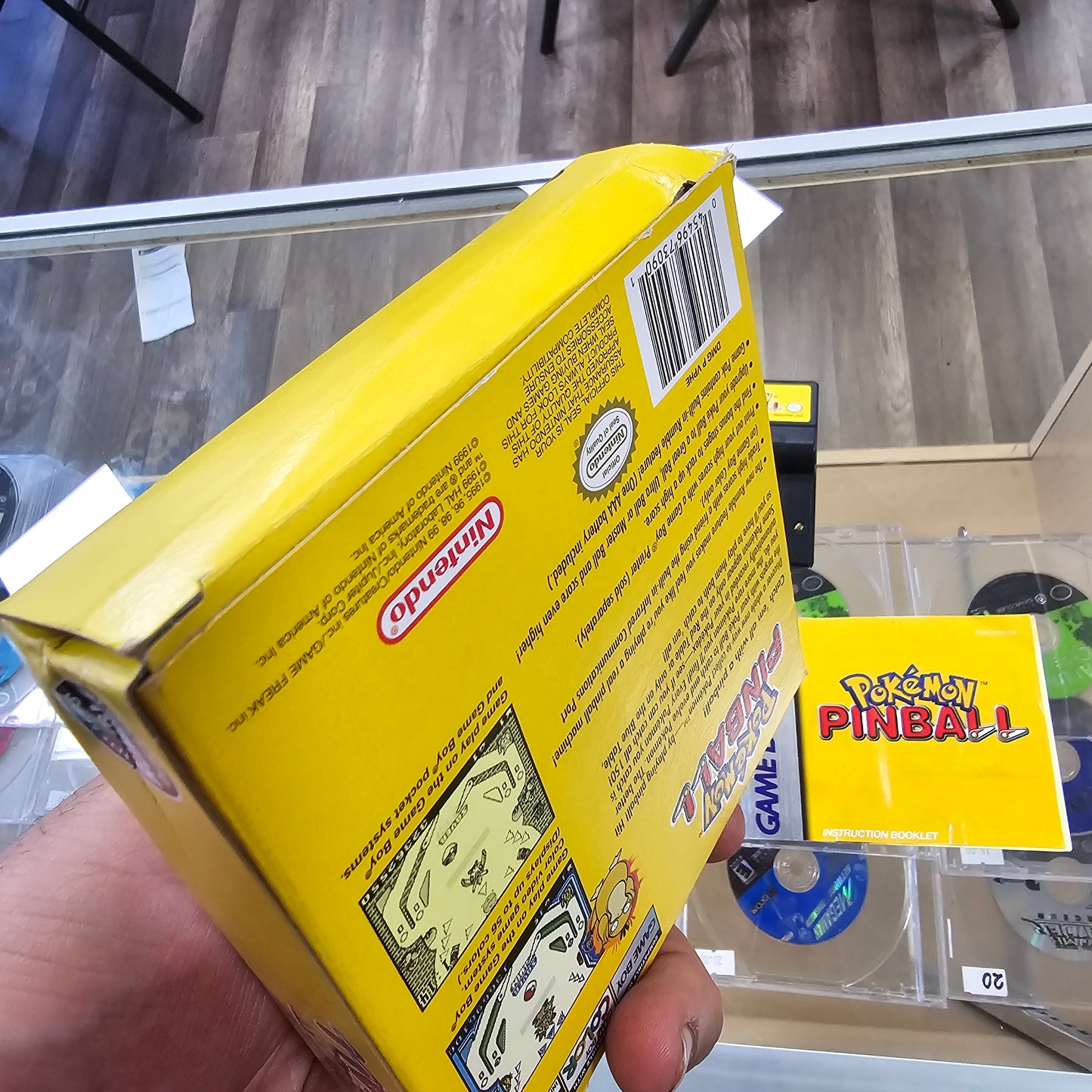 Pokémon PinBall CIB (Has Box Protector) Nintendo Gameboy Color
