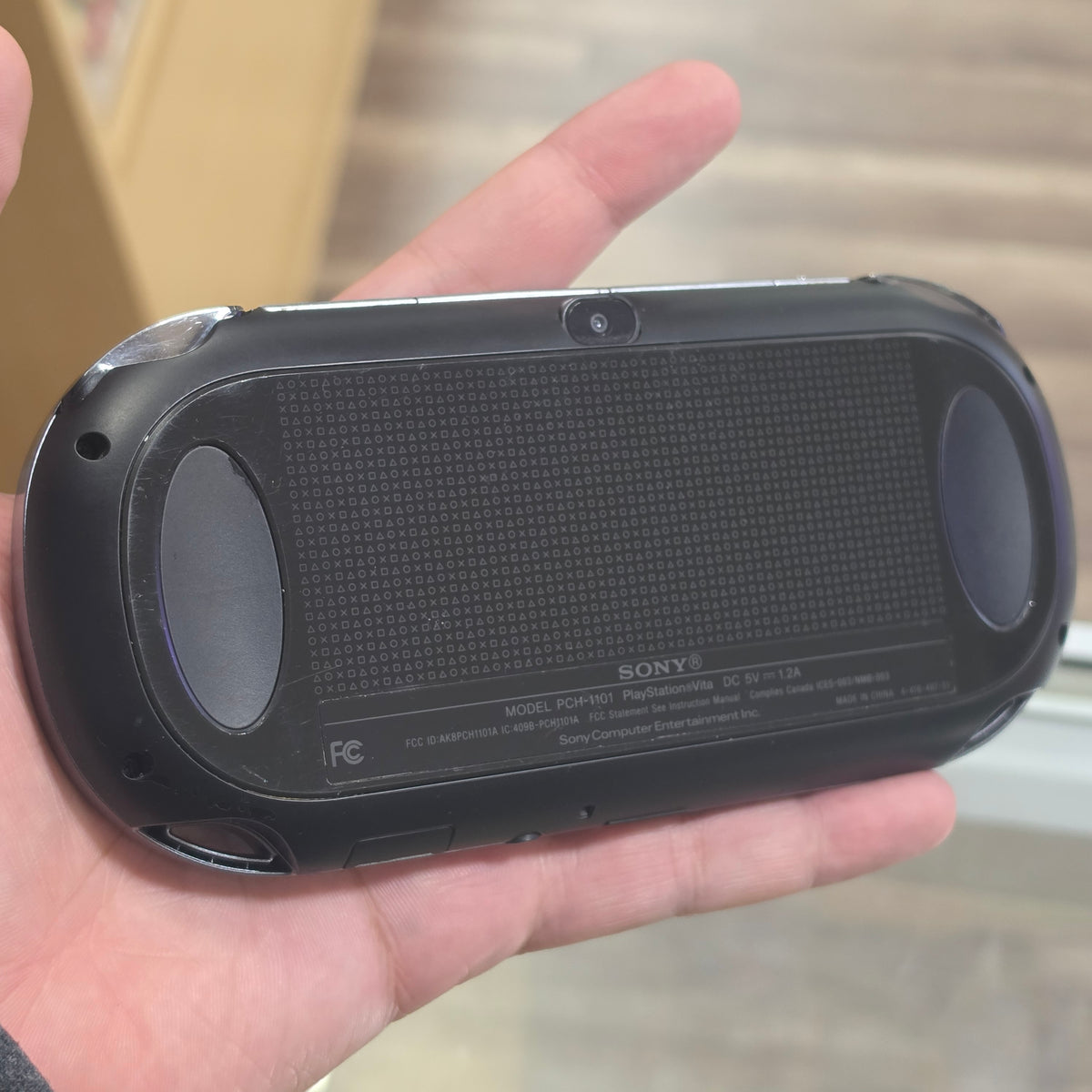Black Playstation Vita Handheld System with SD2VITA (Charger included)
