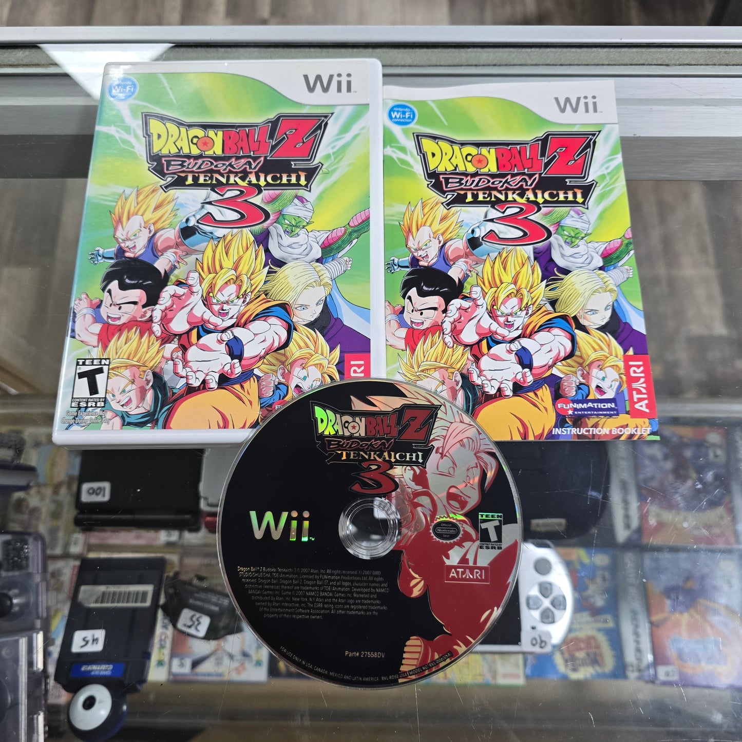 Dragon Ball Z Budokai Tenkaichi 3 Nintendo Wii