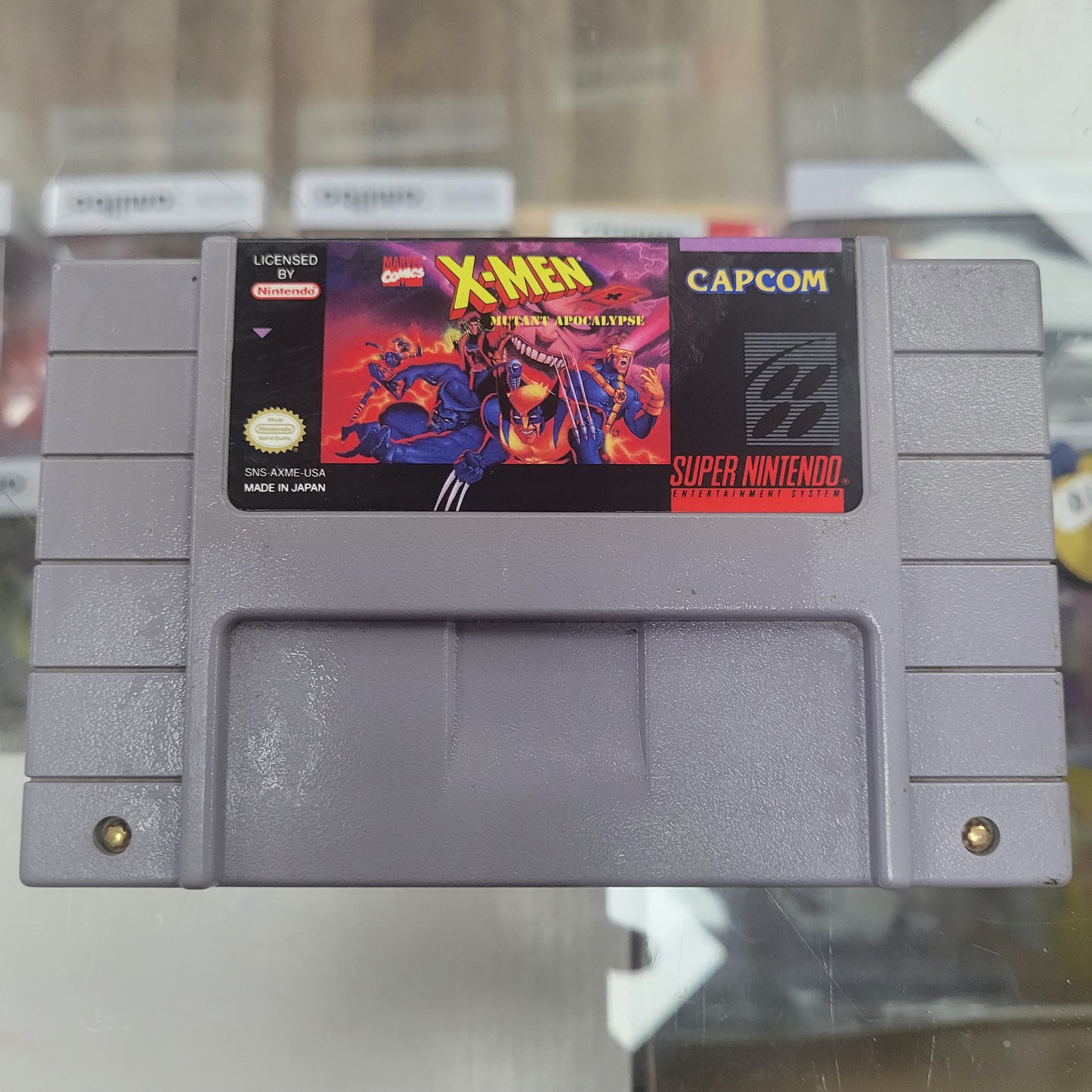 X Men Mutant Apocalypse SNES