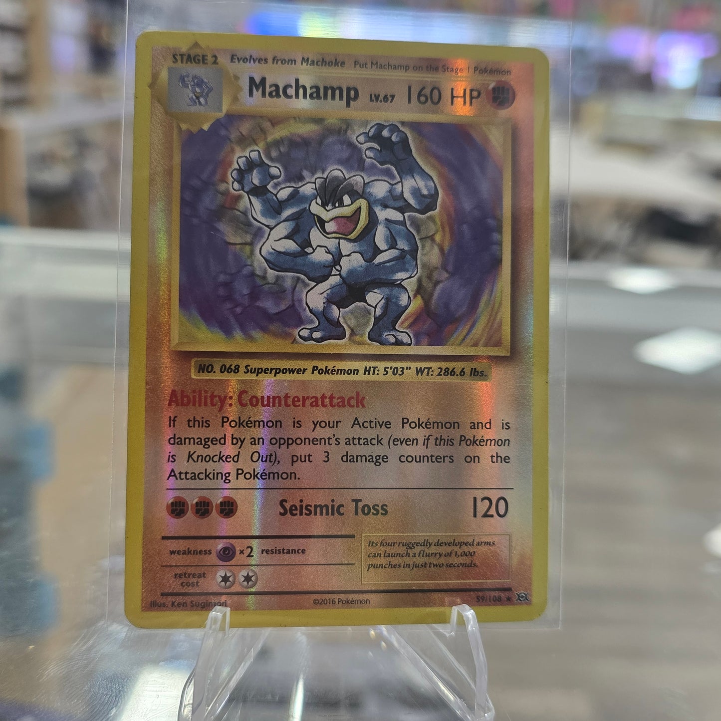 Machamp - XY - Evolutions Reverse Holofoil (MP)