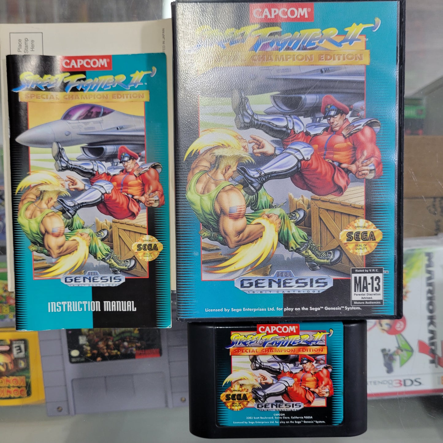 Street Fighter II Sega Genesis
