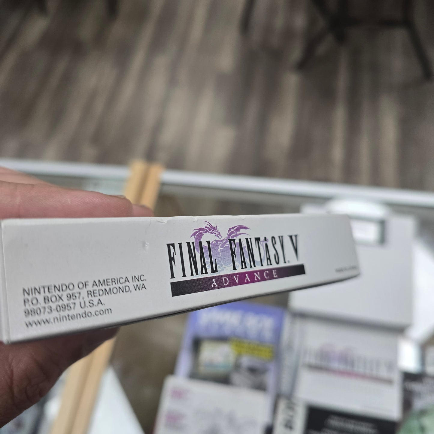 Final Fantasy V Advance (Clean) Nintendo Gameboy Advance