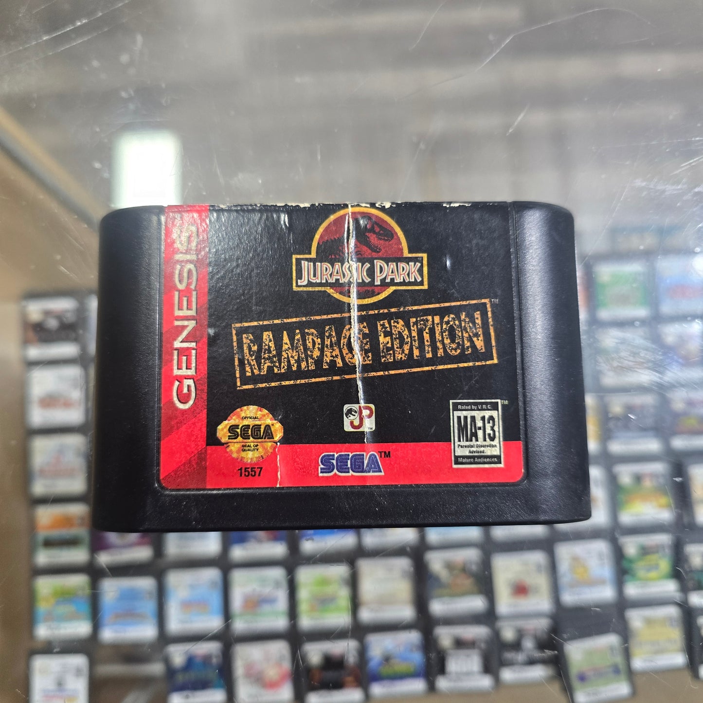 Jurassic Park Rampage Edition Sega Genesis
