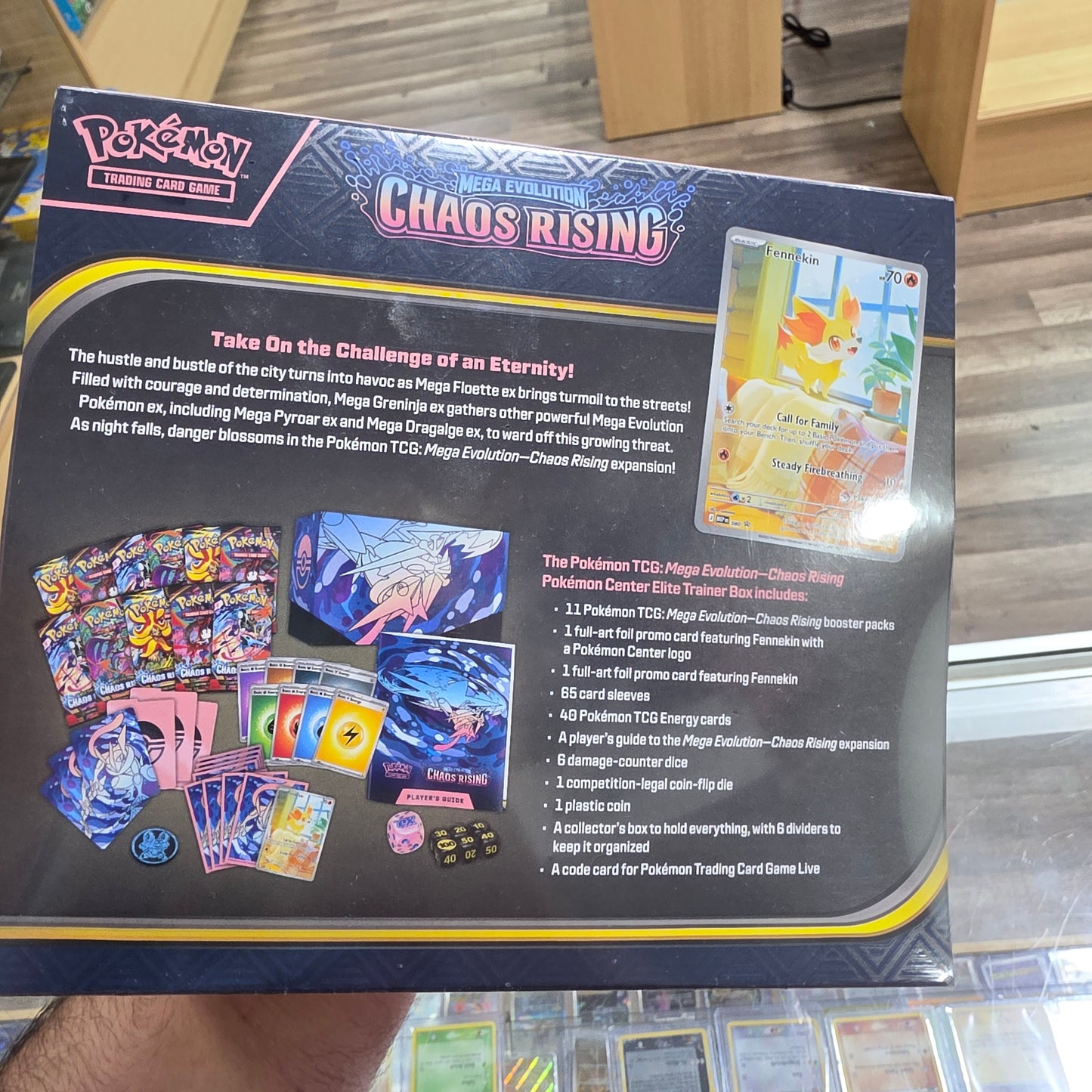 Chaos Rising Elite Trainer Box (POKÉMON CENTER) - Pokemon Cards