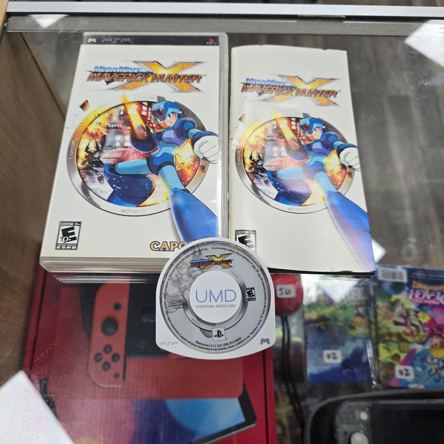 Mega Man Maverick Hunter X PSP