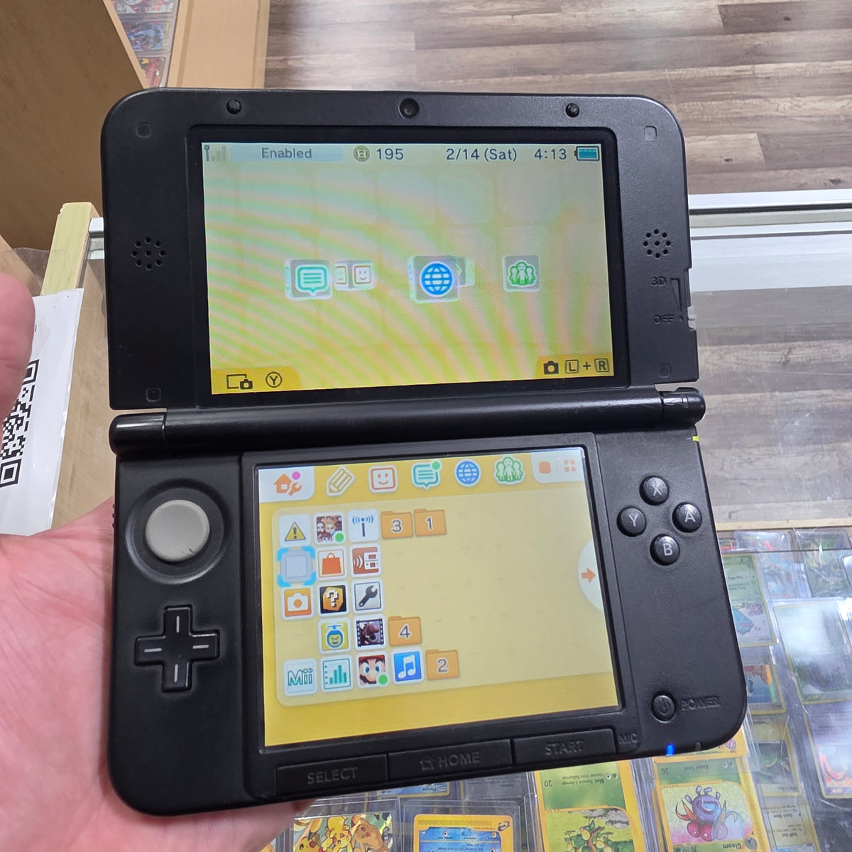 Blue Nintendo 3DS XL Handheld System With Charger (US SYSTEM)