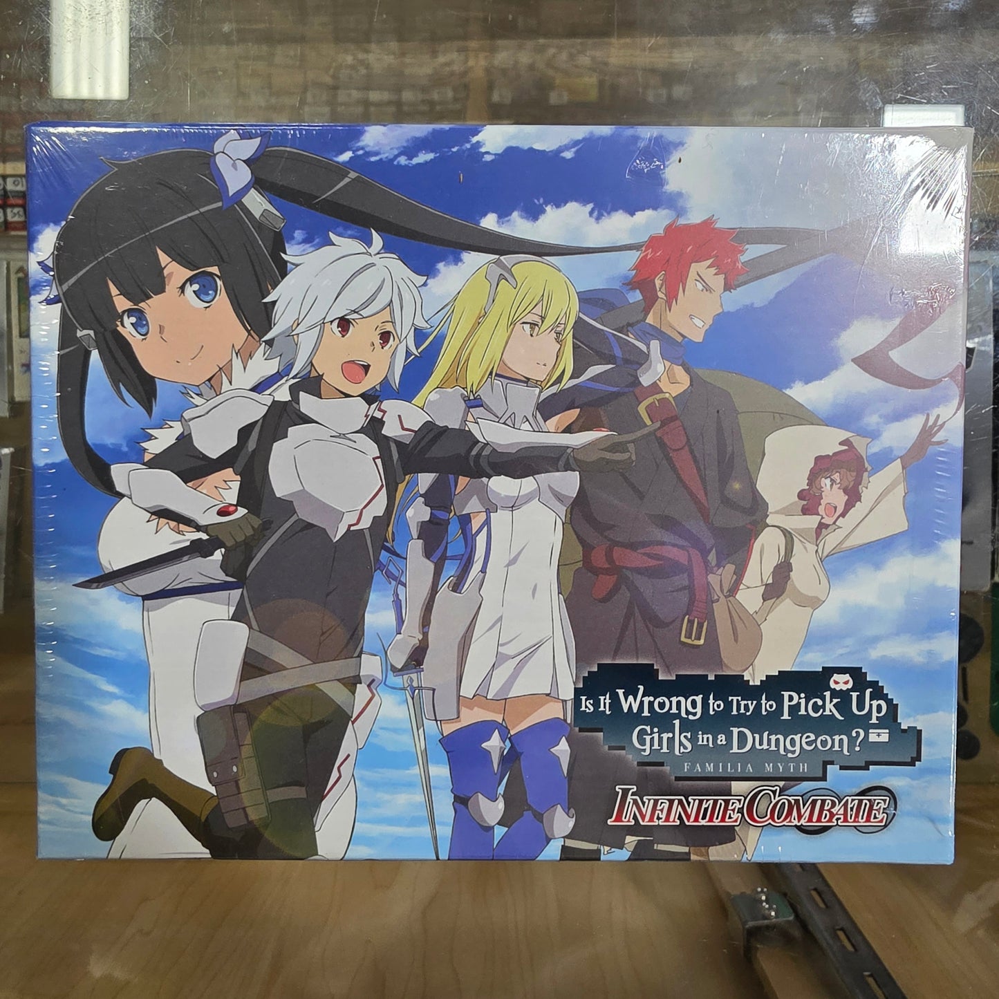 New Sealed Is It Wrong To Try To Pick Up Girls In A Dungeon? Familia Myth Infinite Combat Collectors Edition Nintendo Switch