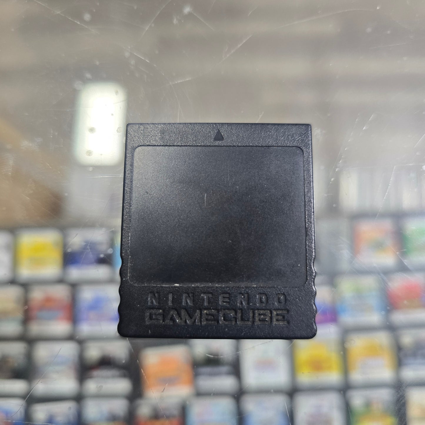 Black Nintendo GameCube OEM Memory Card