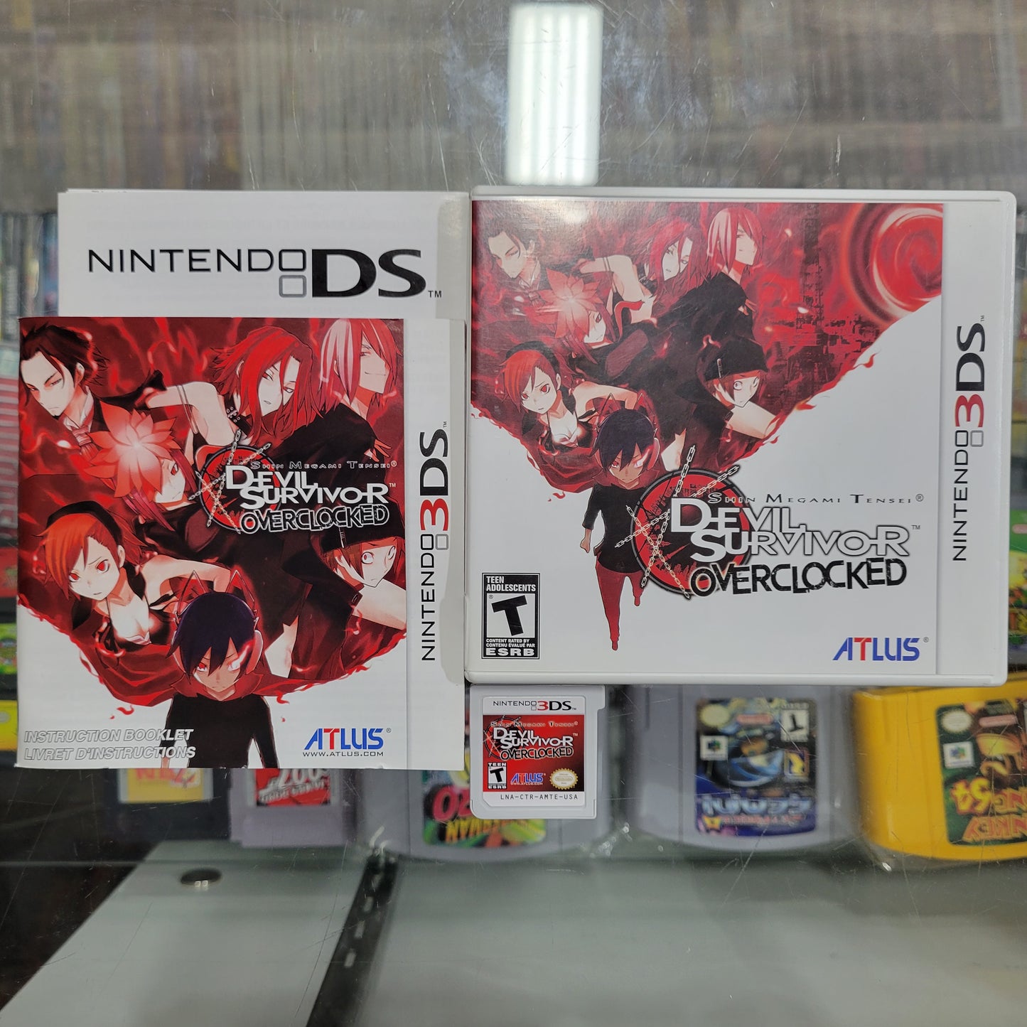 Shin Megami Tensei Devil Survivor Overclocked Nintendo 3DS