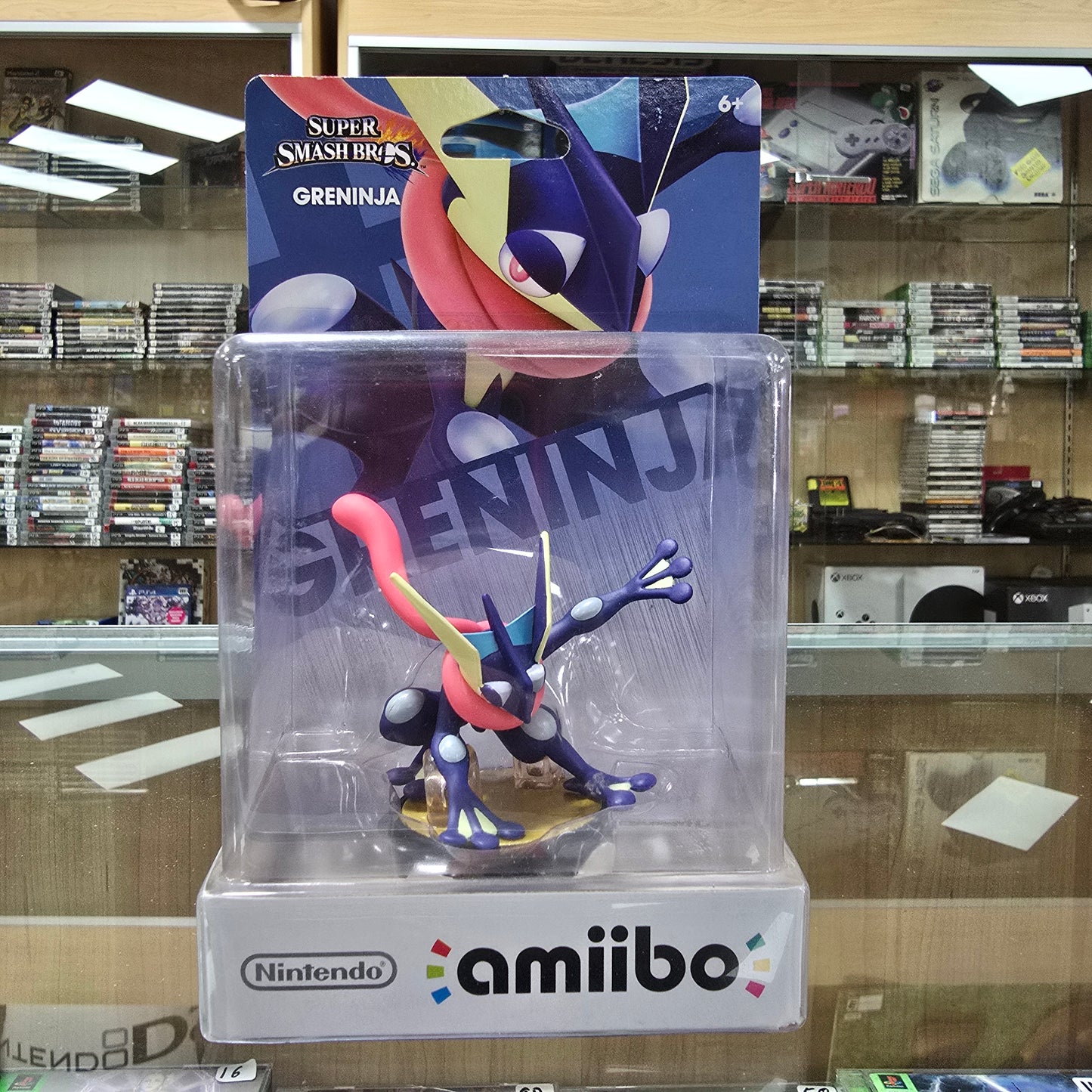 Super Smash Bros Greninja Amiibo NEW