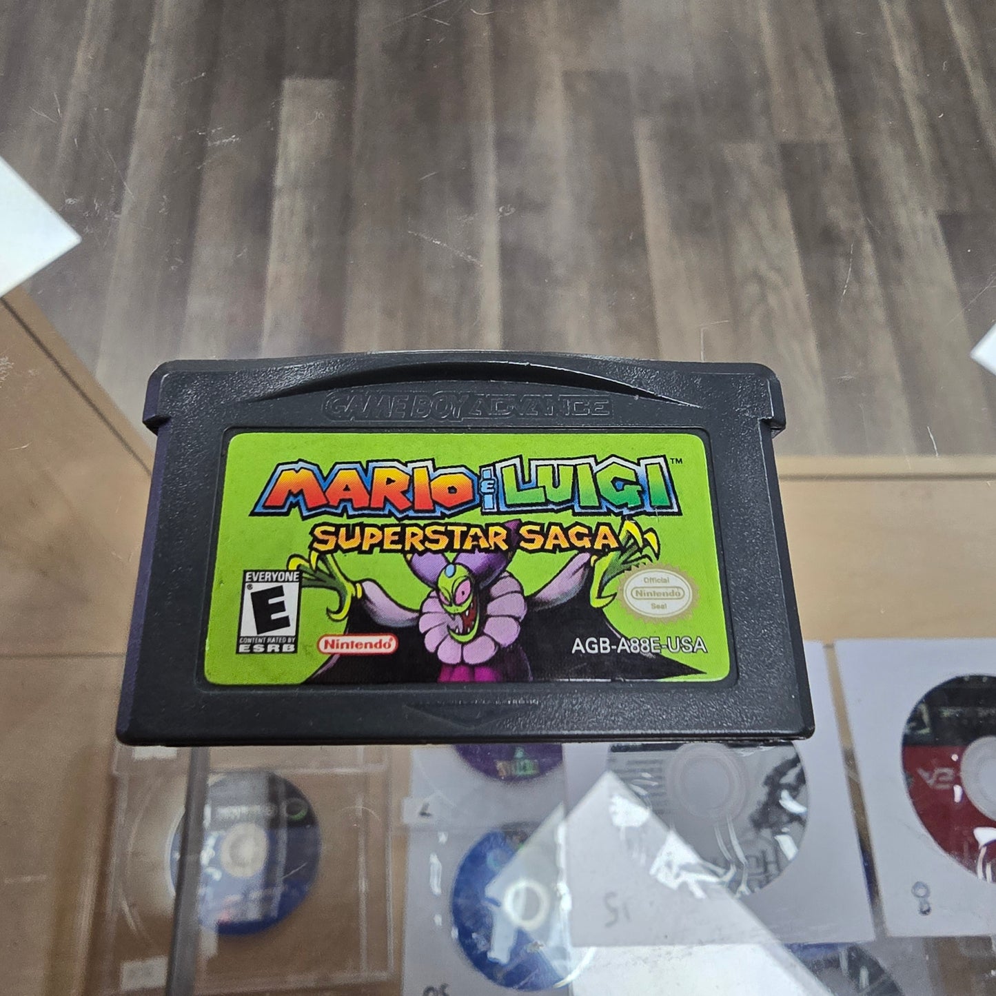Mario and Luigi Superstar Saga Nintendo Gameboy Advance