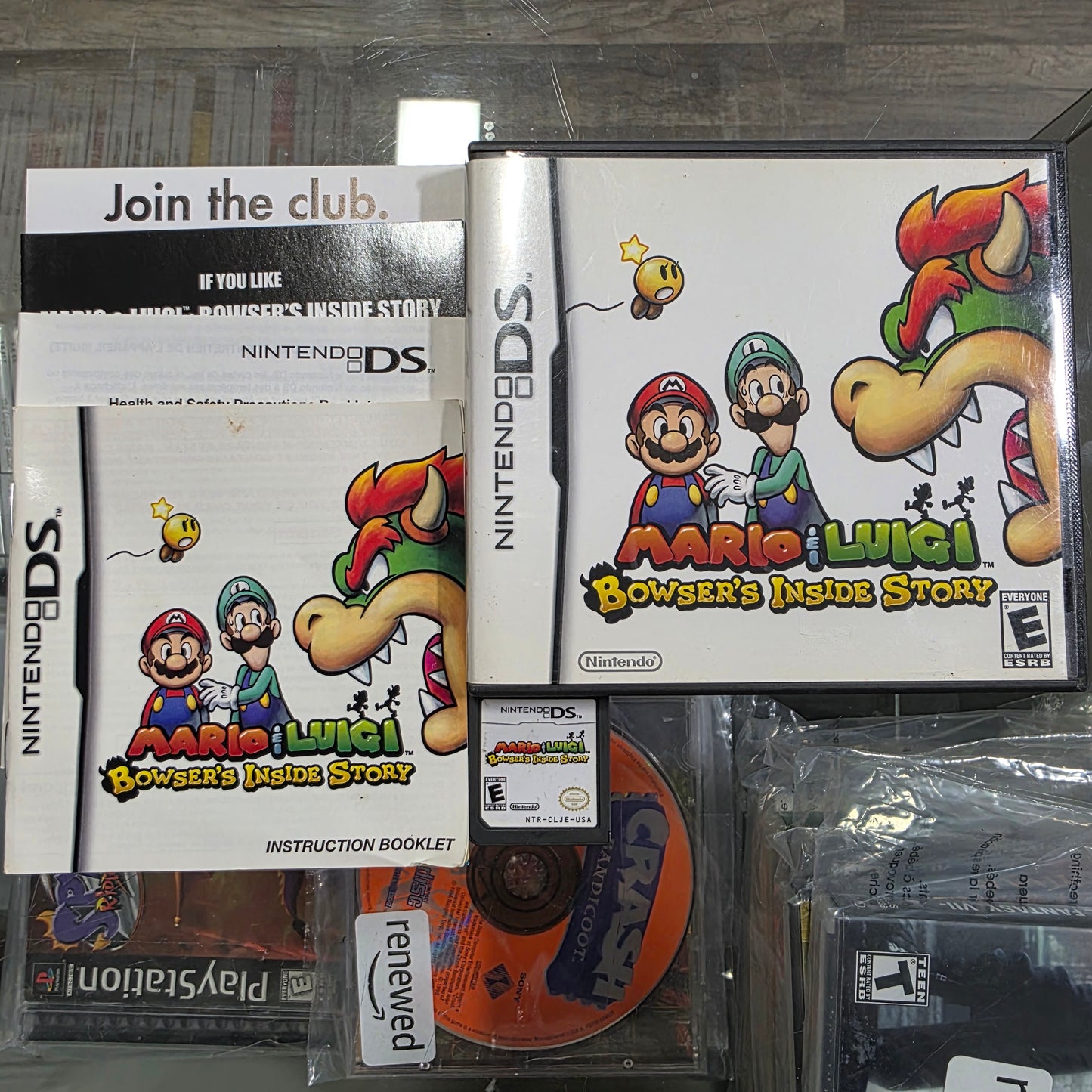 Mario and Luigi Bowsers Inside Story Nintendo DS