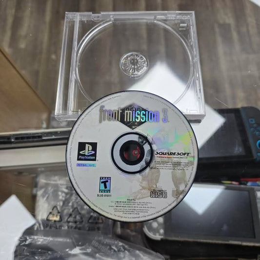 Front Mission 3 PlayStation 1 Disc Only Tested