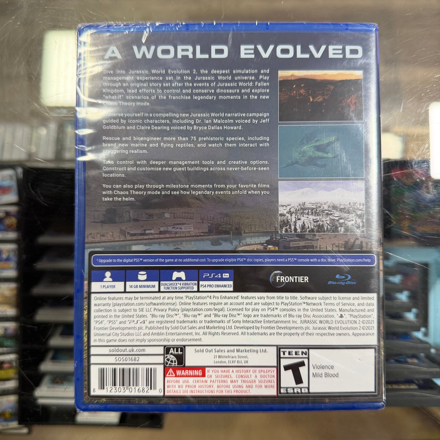 Jurassic World Evolution 2 Playstation 4