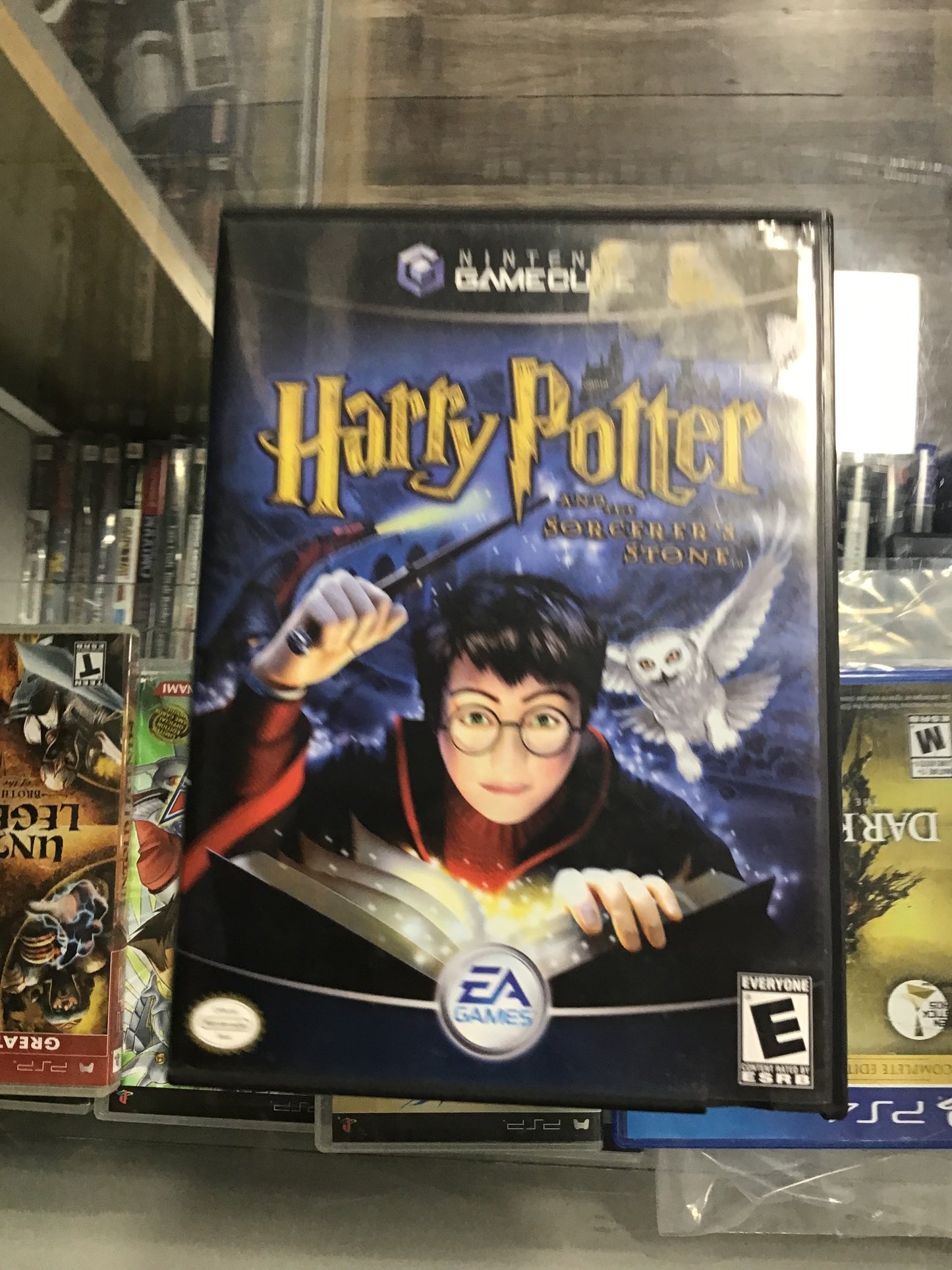 Harry Potter and the Sorcerer’s Stone Nintendo GameCube Case and Manual ONLY