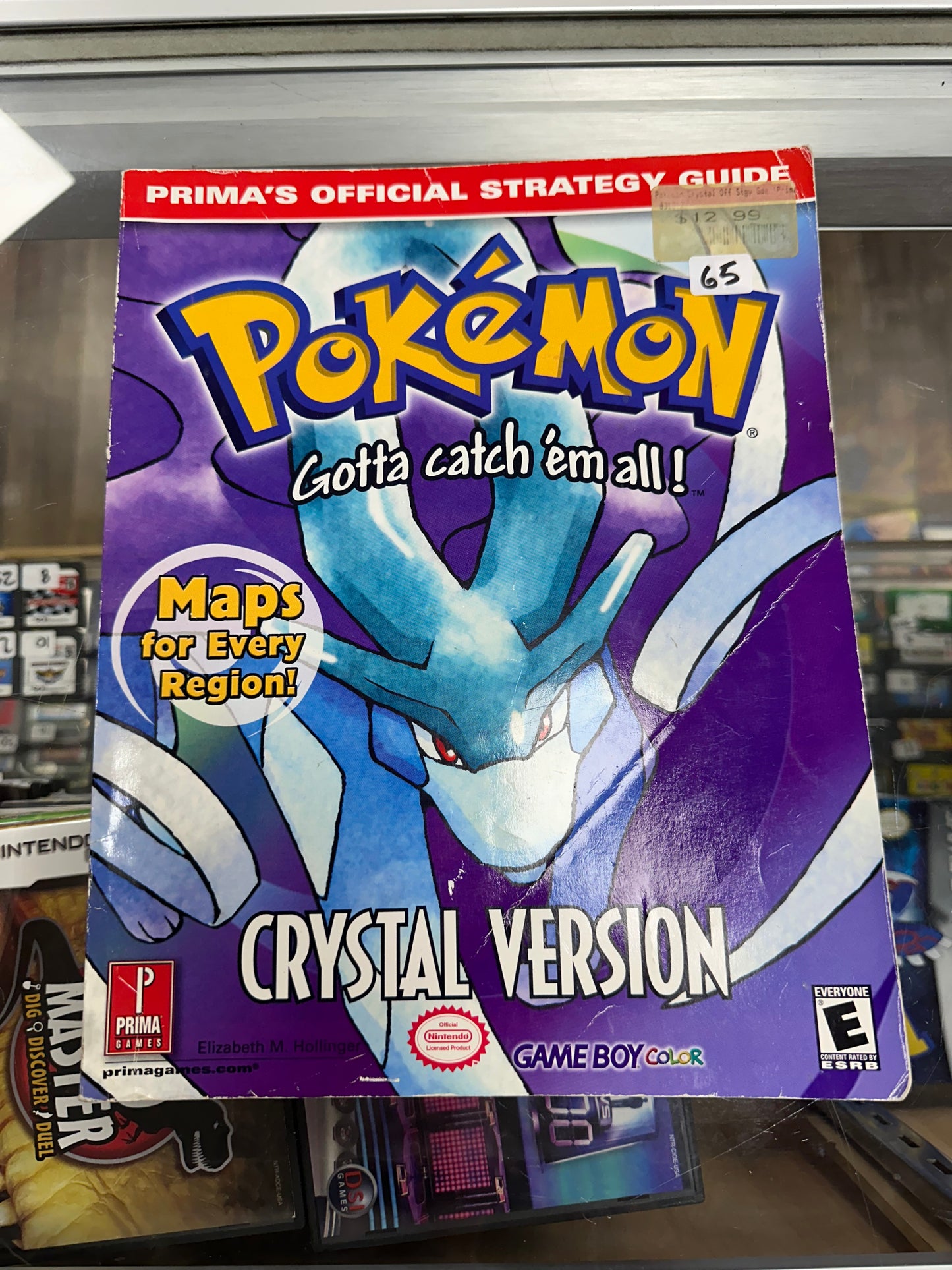 Pokémon Crystal Version Strategy Guide Prima