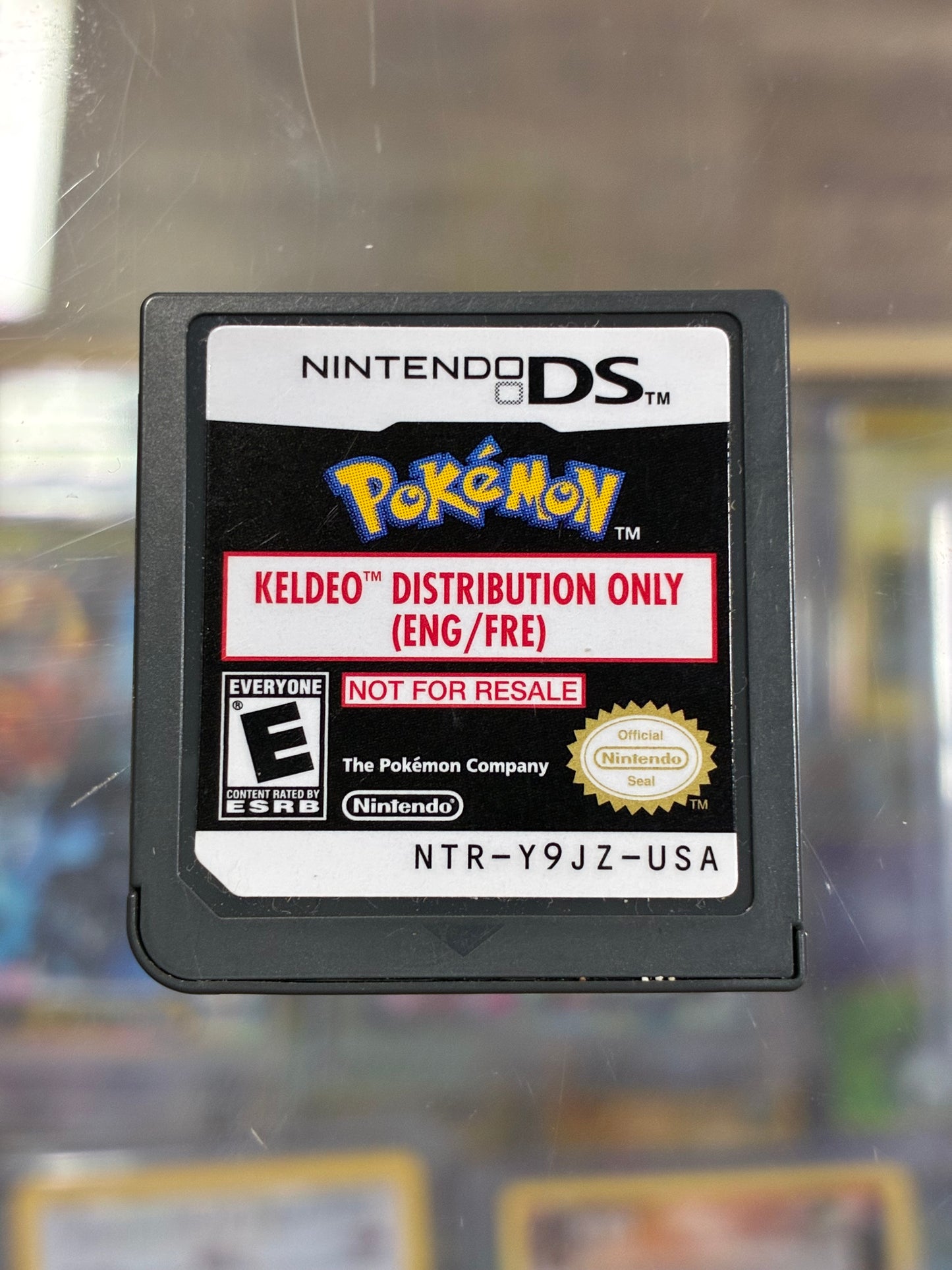 Keldeo Distribution Pokémon Cartridge