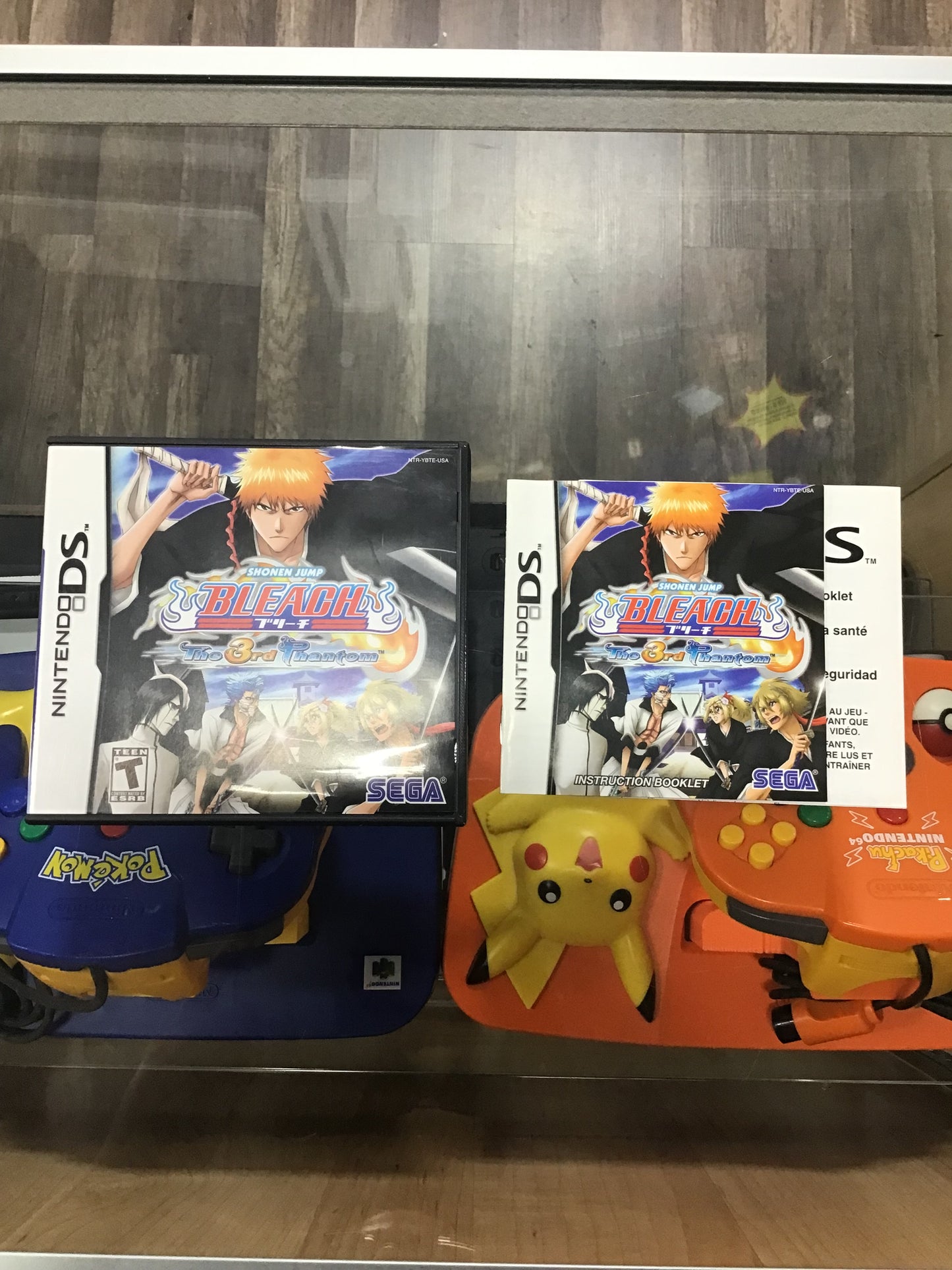 Bleach The 3rd Phantom Nintendo DS Case and Manual ONLY