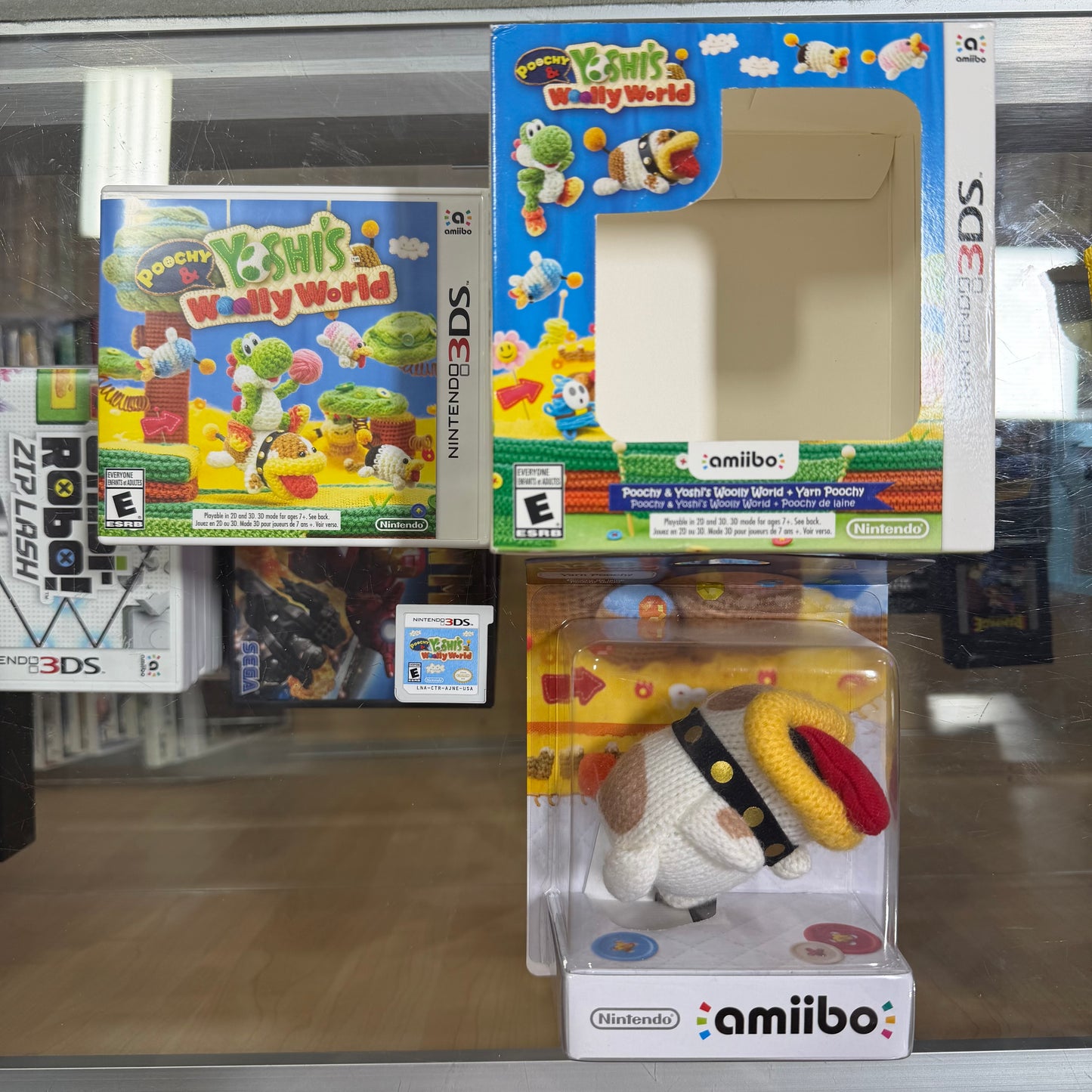 Poochy & Yoshi's Woolly World [Amiibo Bundle] Nintendo 3DS