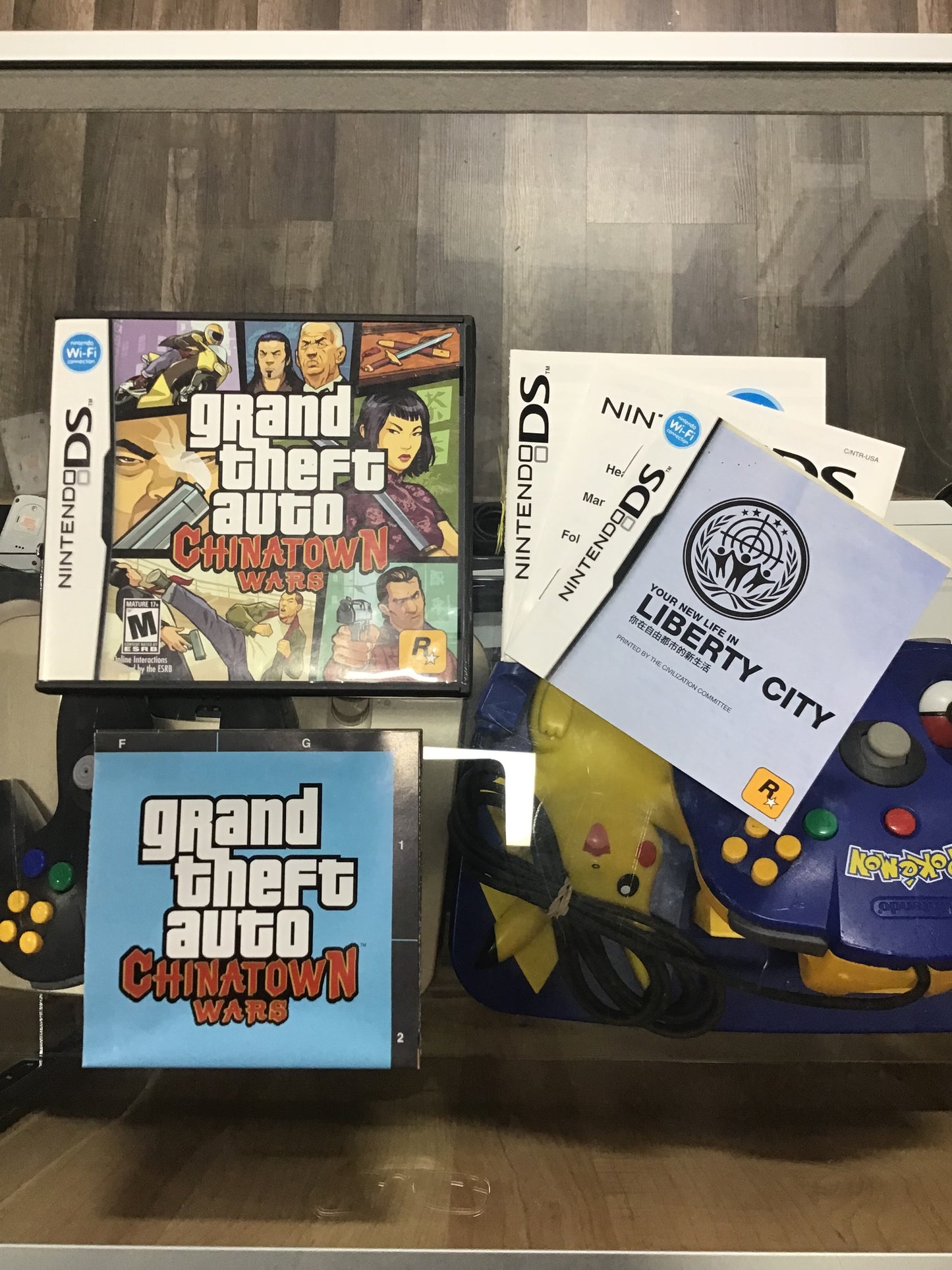 Grand Theft Auto Chinatown Wars Nintendo DS Case and Manual ONLY