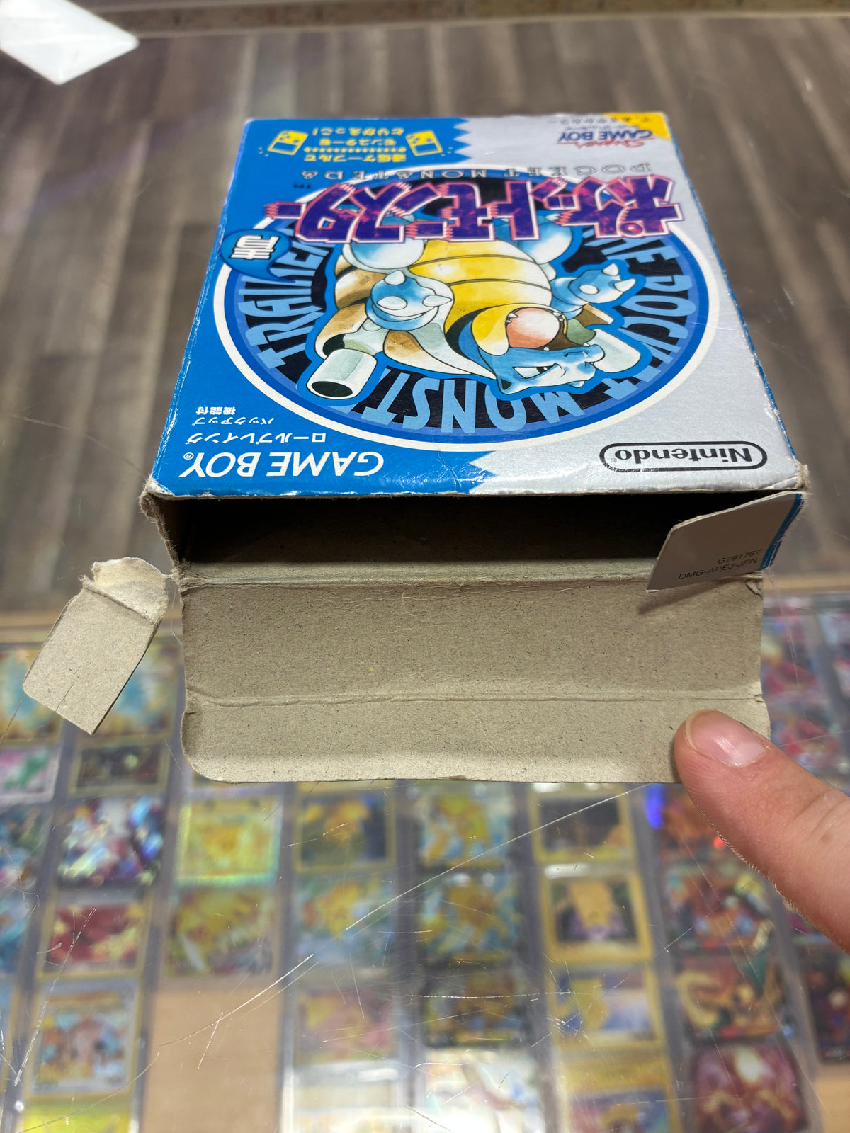 Pokémon Blue JP Nintendo GameBoy [(Authentic)(New Battery)(Saves)]