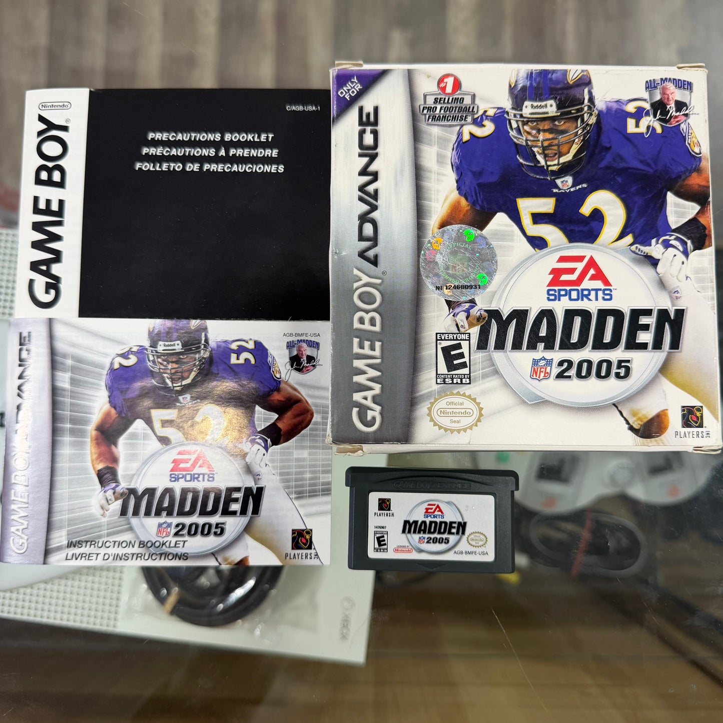 Madden 2005 Gameboy Advance CIB