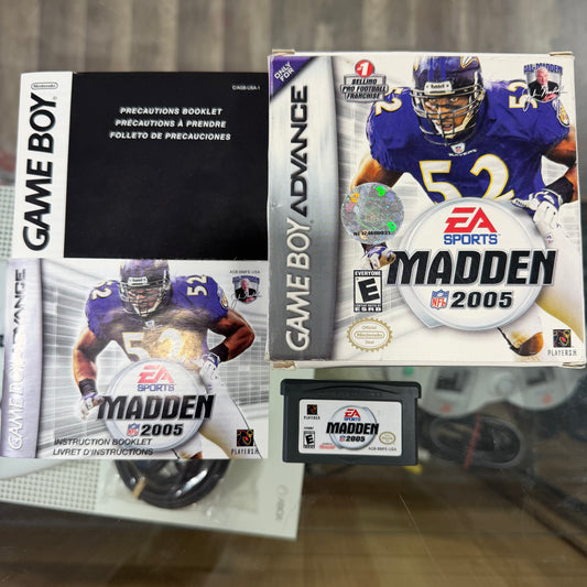 Madden 2005 Gameboy Advance CIB