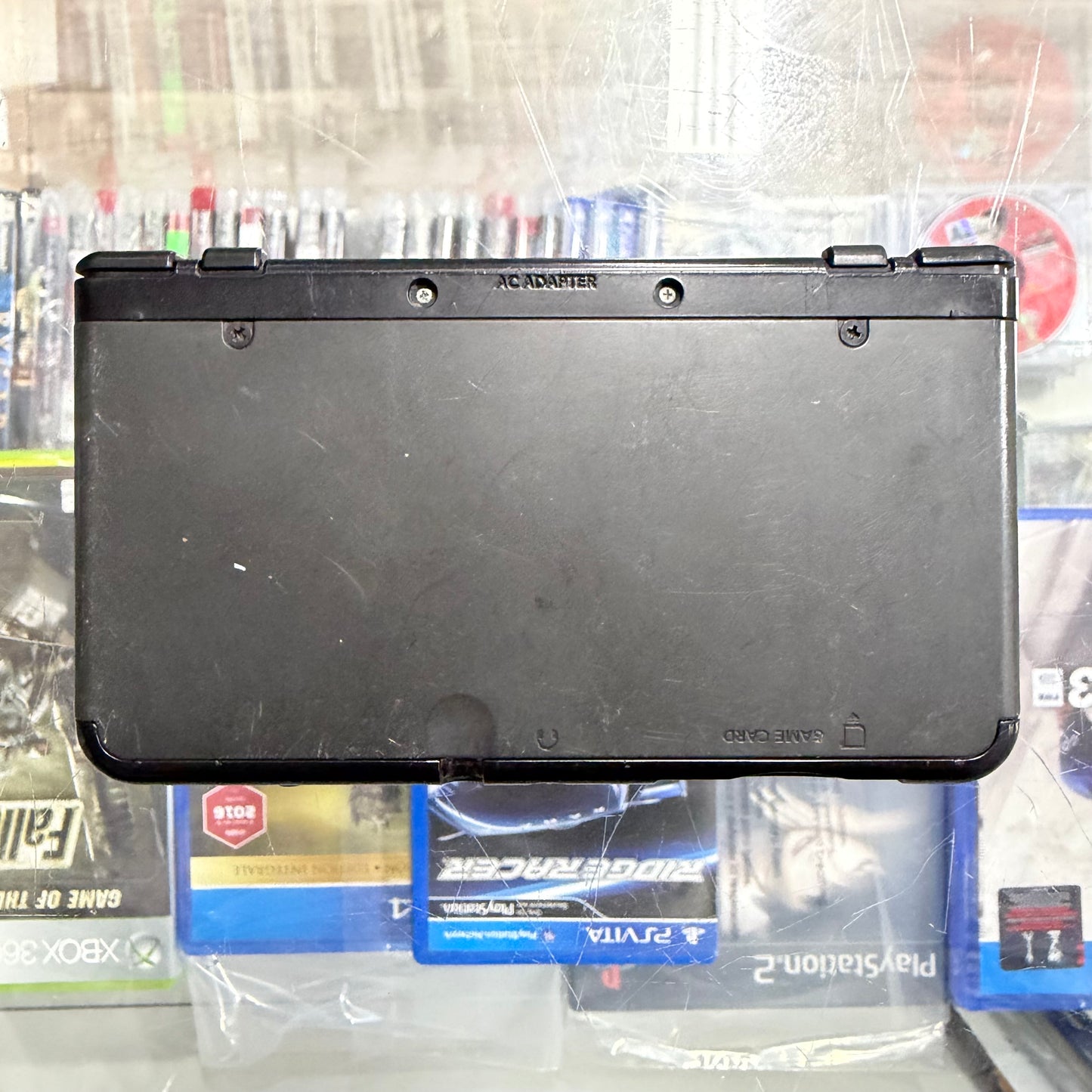 Black New Nintendo 3DS Handheld System With Charger (Region Free) (JAPANESE TO US)