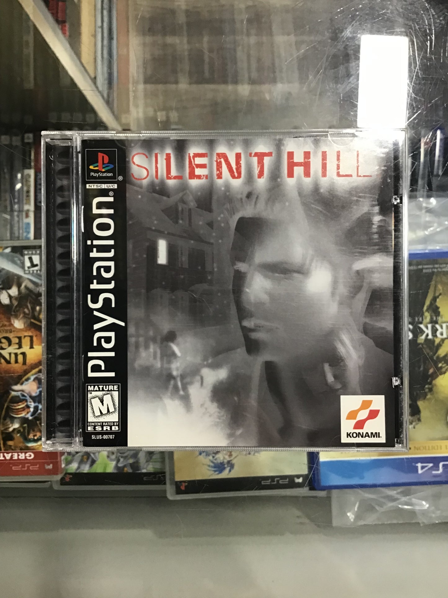 Silent Hill PlayStation 1 Case and Manual ONLY