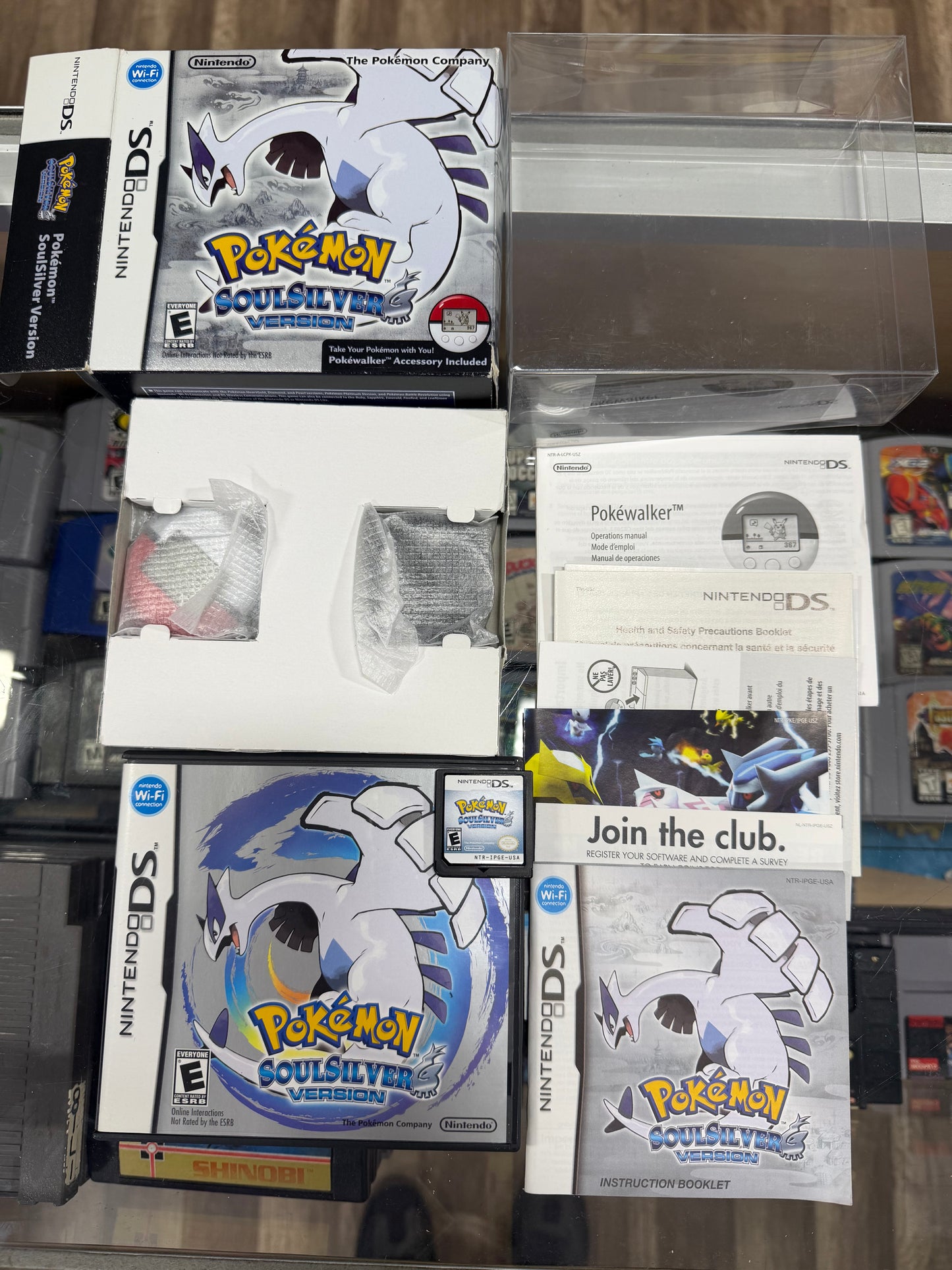 Pokémon SoulSilver (Big Box) (Authentic) Nintendo DS