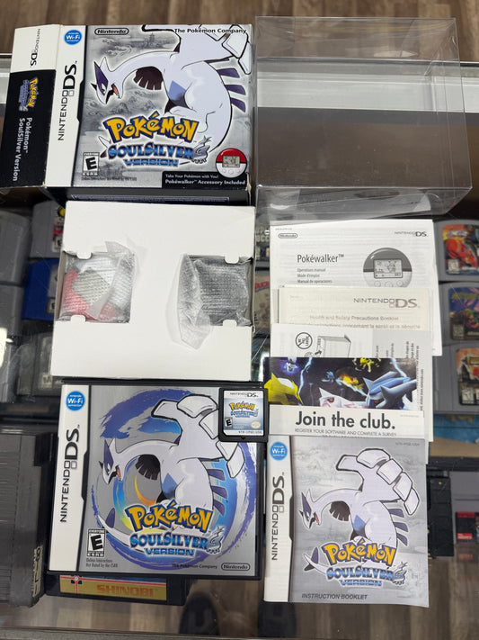 Pokémon SoulSilver (Big Box) (Authentic) Nintendo DS