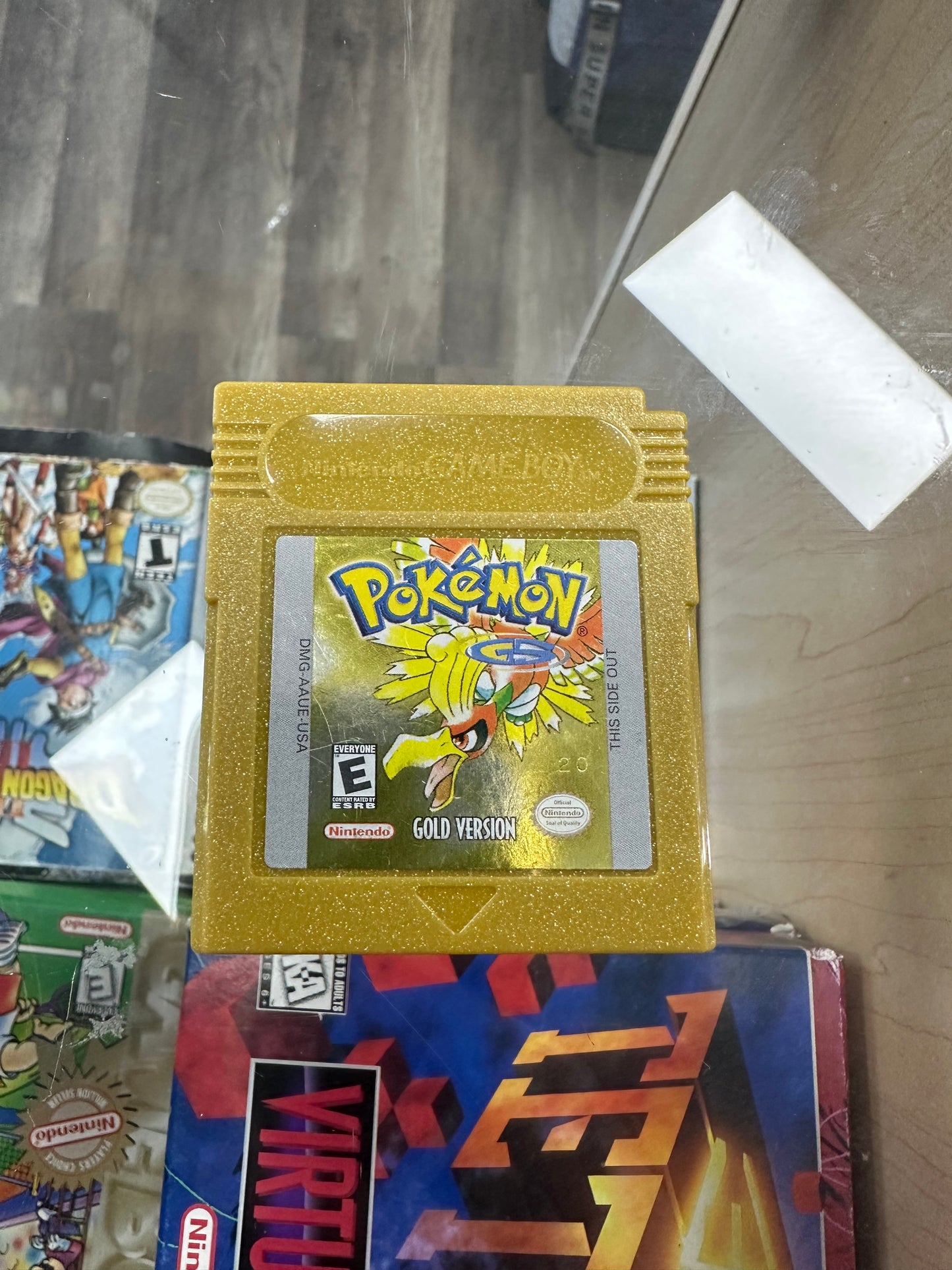 Pokemon Gold Nintendo Gameboy Color New Battery Authentic