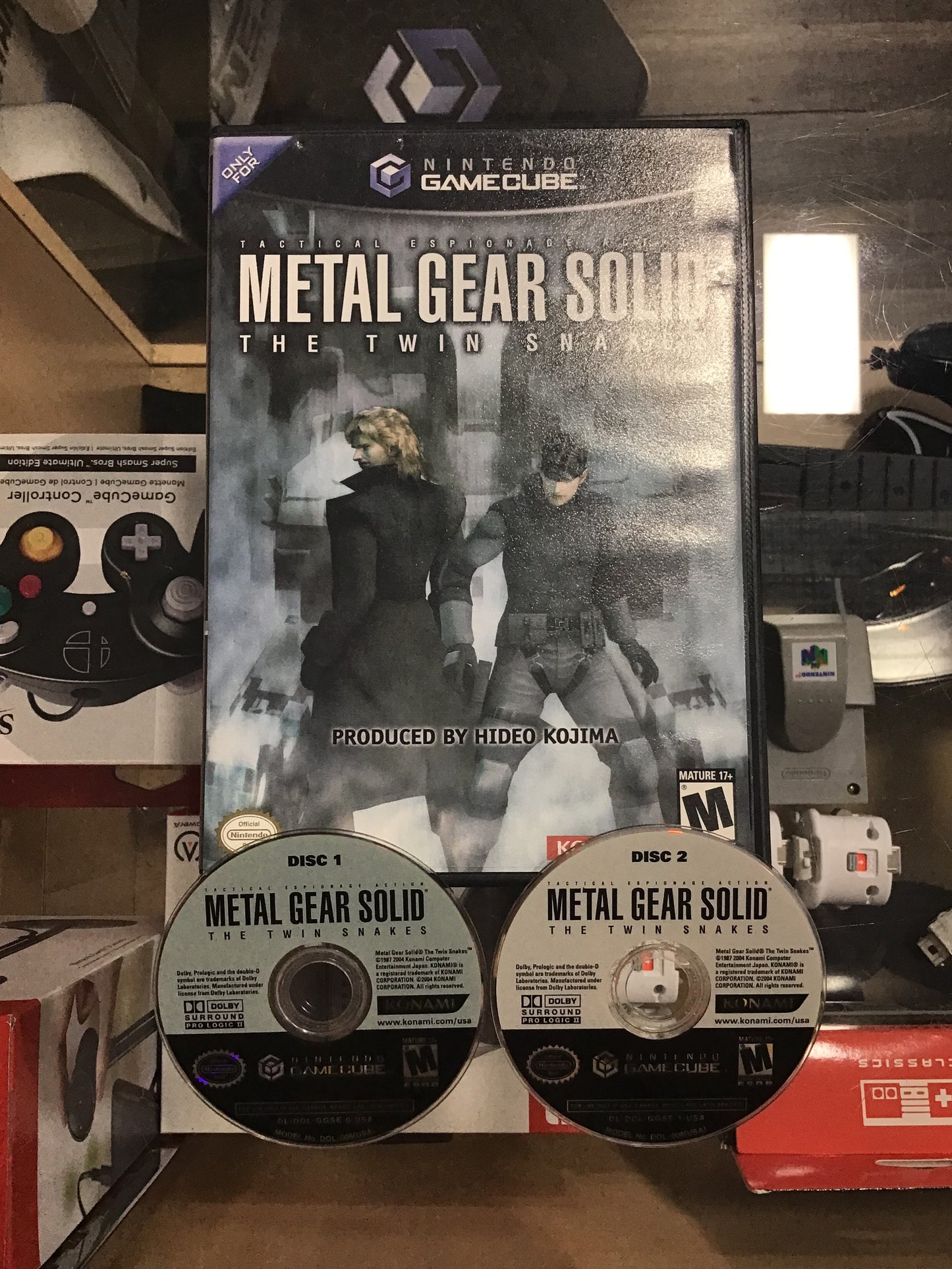 Metal Gear Solid The Twin Snakes Nintendo GameCube