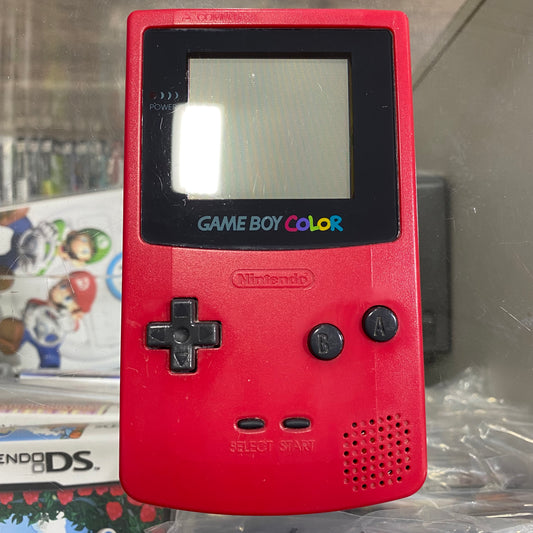 Red Nintendo Gameboy Color