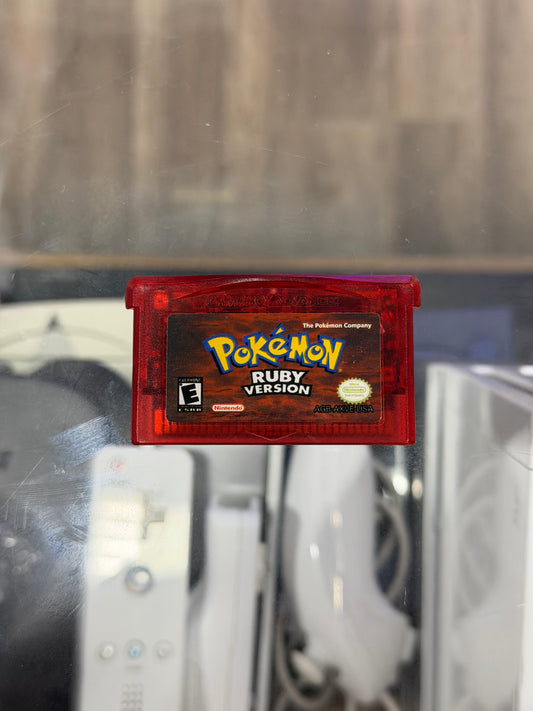 Pokémon Ruby Gameboy Advance Authentic Dry Battery (Saves)