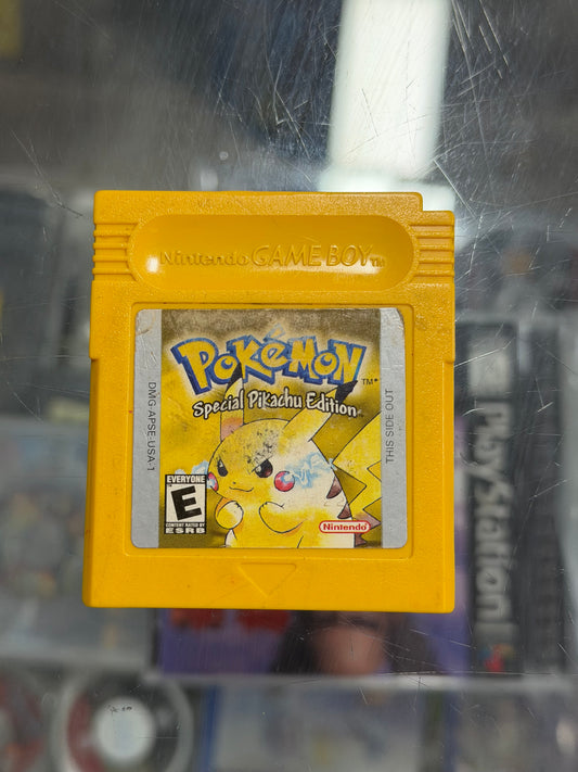 Pokémon Yellow Gameboy Color New Battery Authentic