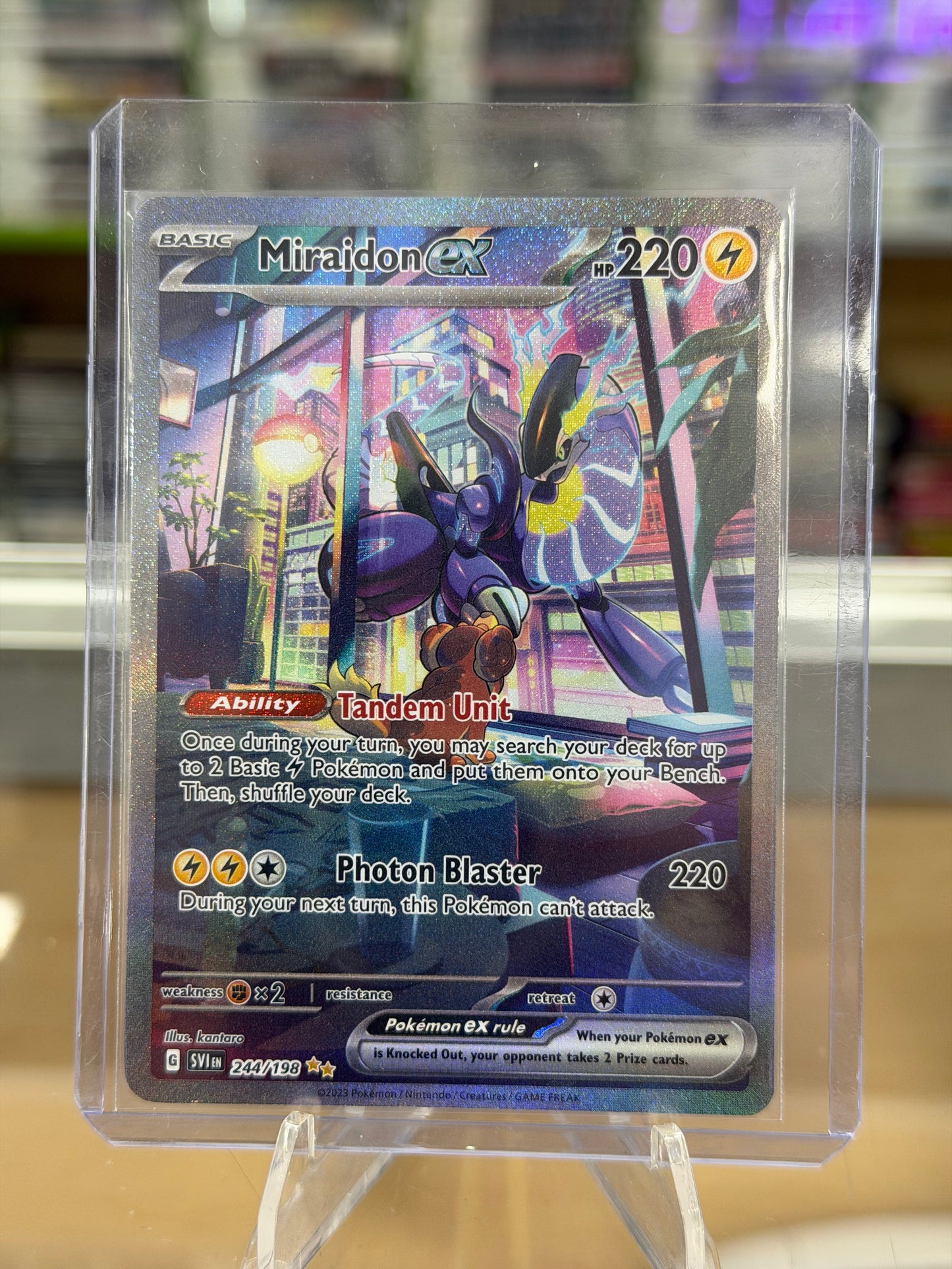 Miraidon ex - 244/198 - SV01: Scarlet & Violet Base Set