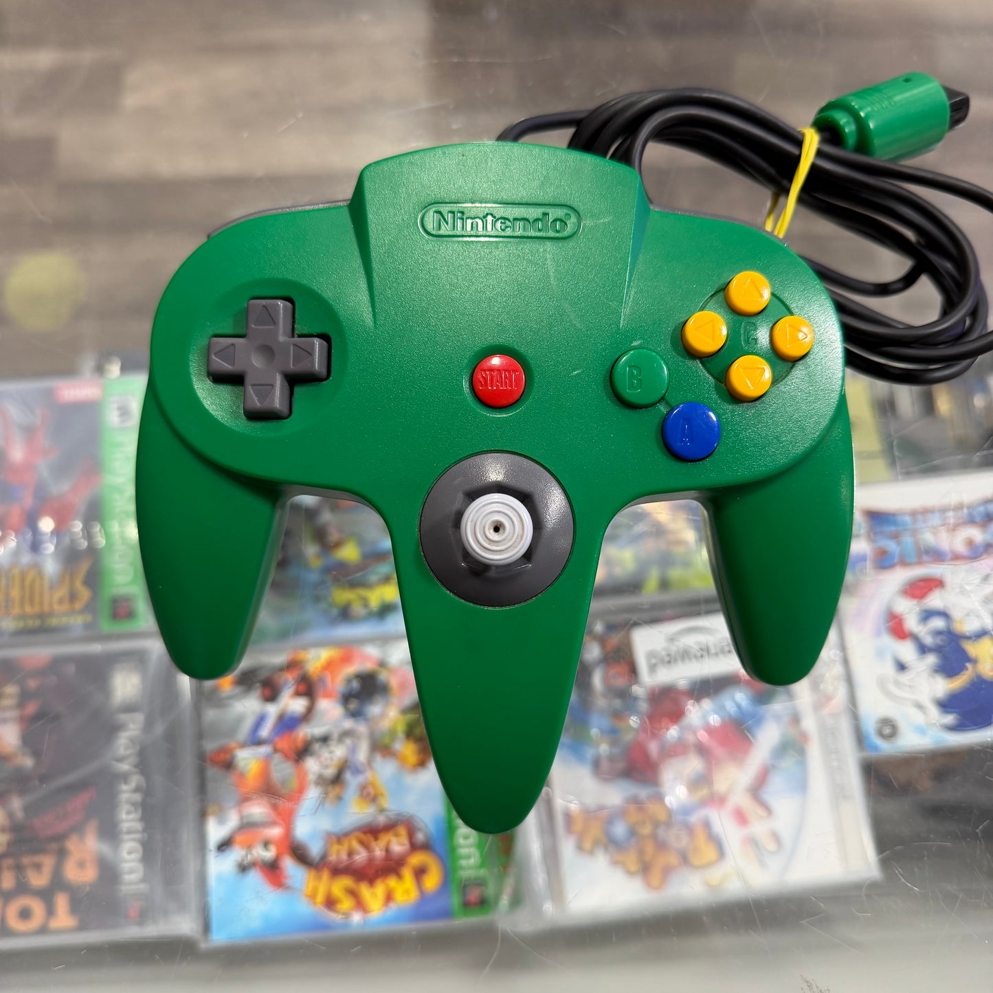 Green Controller Nintendo 64