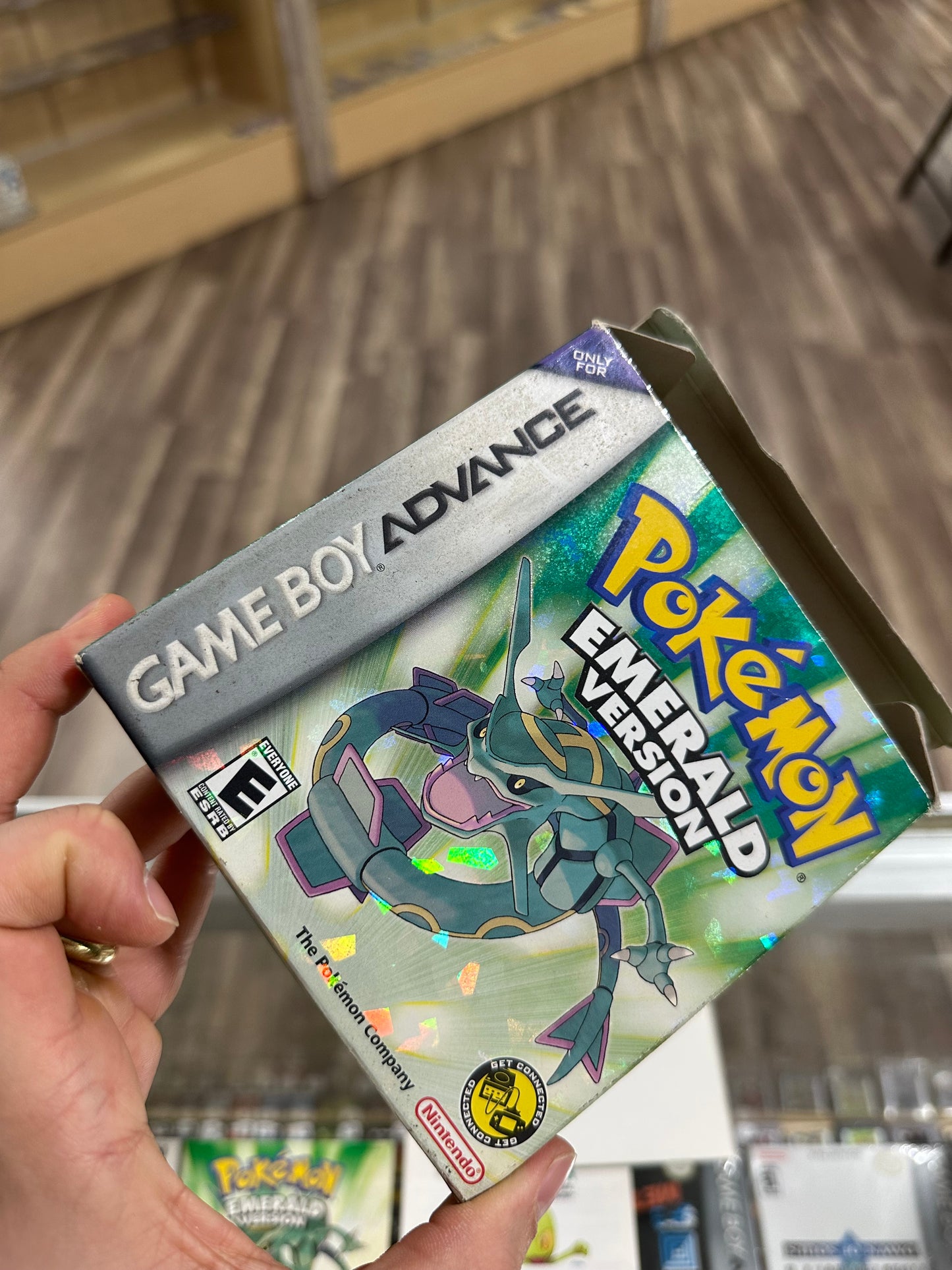 Pokémon Emerald Nintendo Gameboy Advance CIB Authentic With Poster
