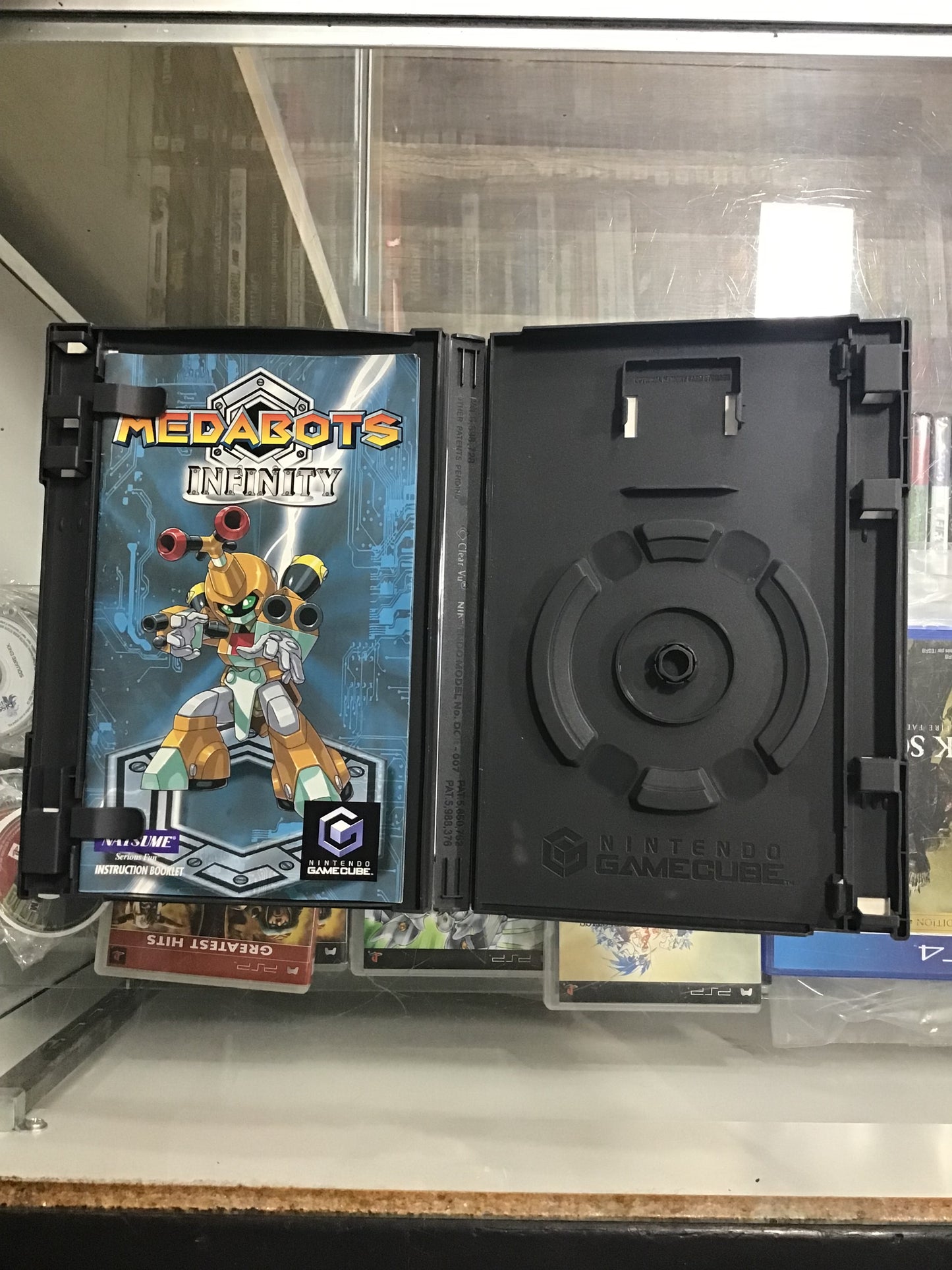 Medabots Infinity Nintendo GameCube Case and Manual ONLY