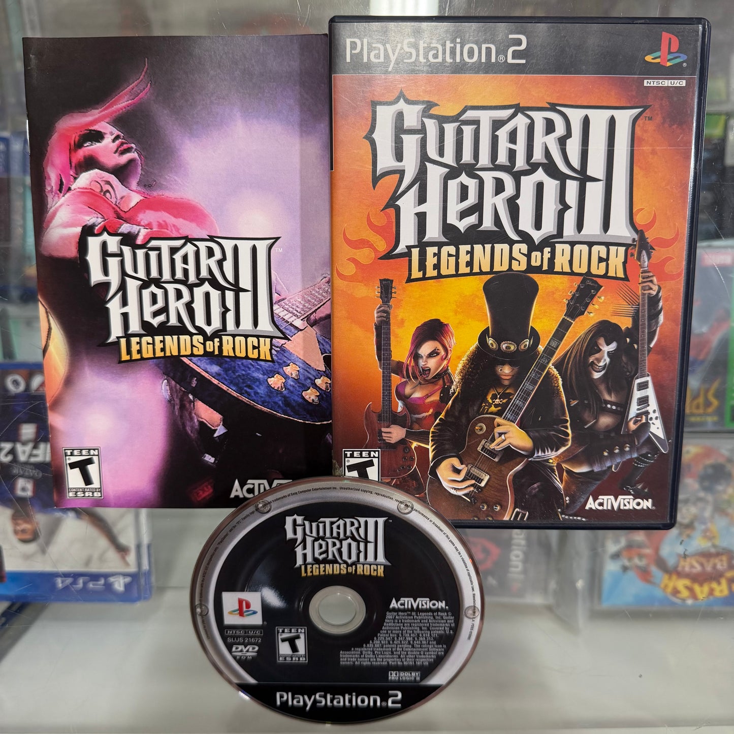 Guitar Hero III Legends Of Rock Playstation 2
