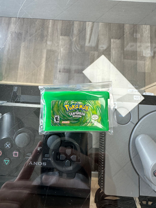 Pokémon LeafGreen Nintendo Gameboy Advance EXCELLENT LABEL