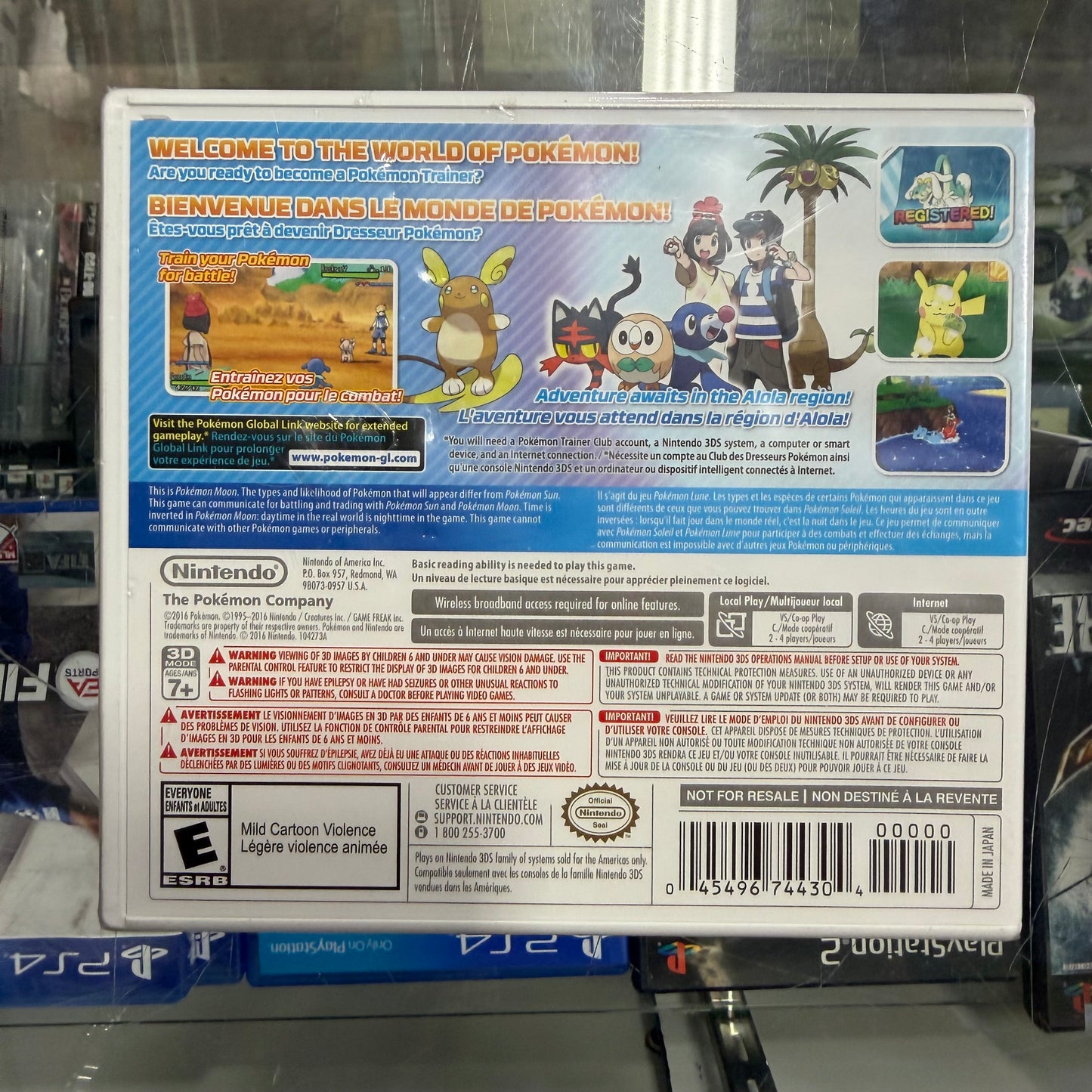 Pokemon Moon Nintendo 3DS Unopened