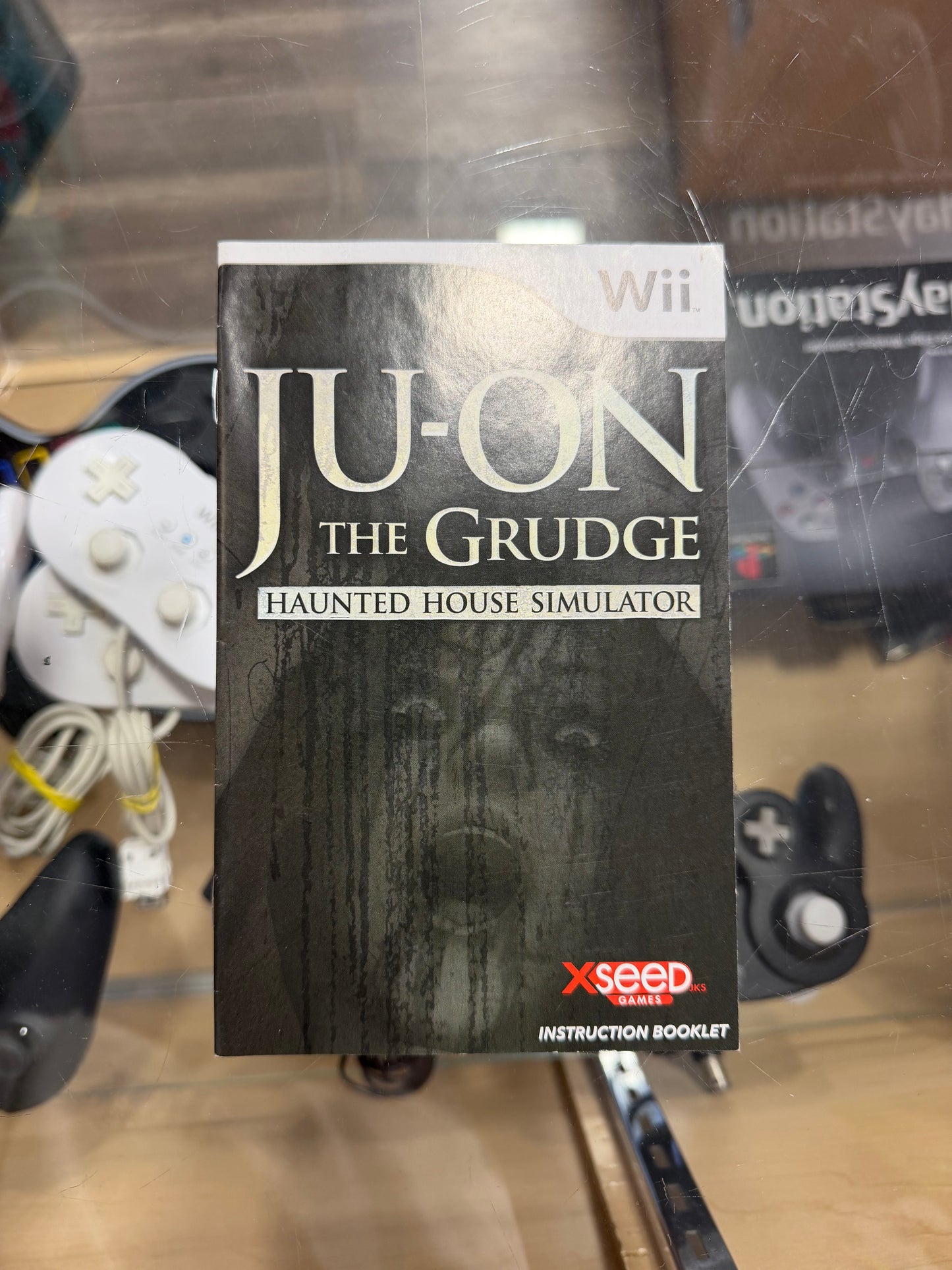 Ju-On The Grudge Nintendo Wii Manual Only