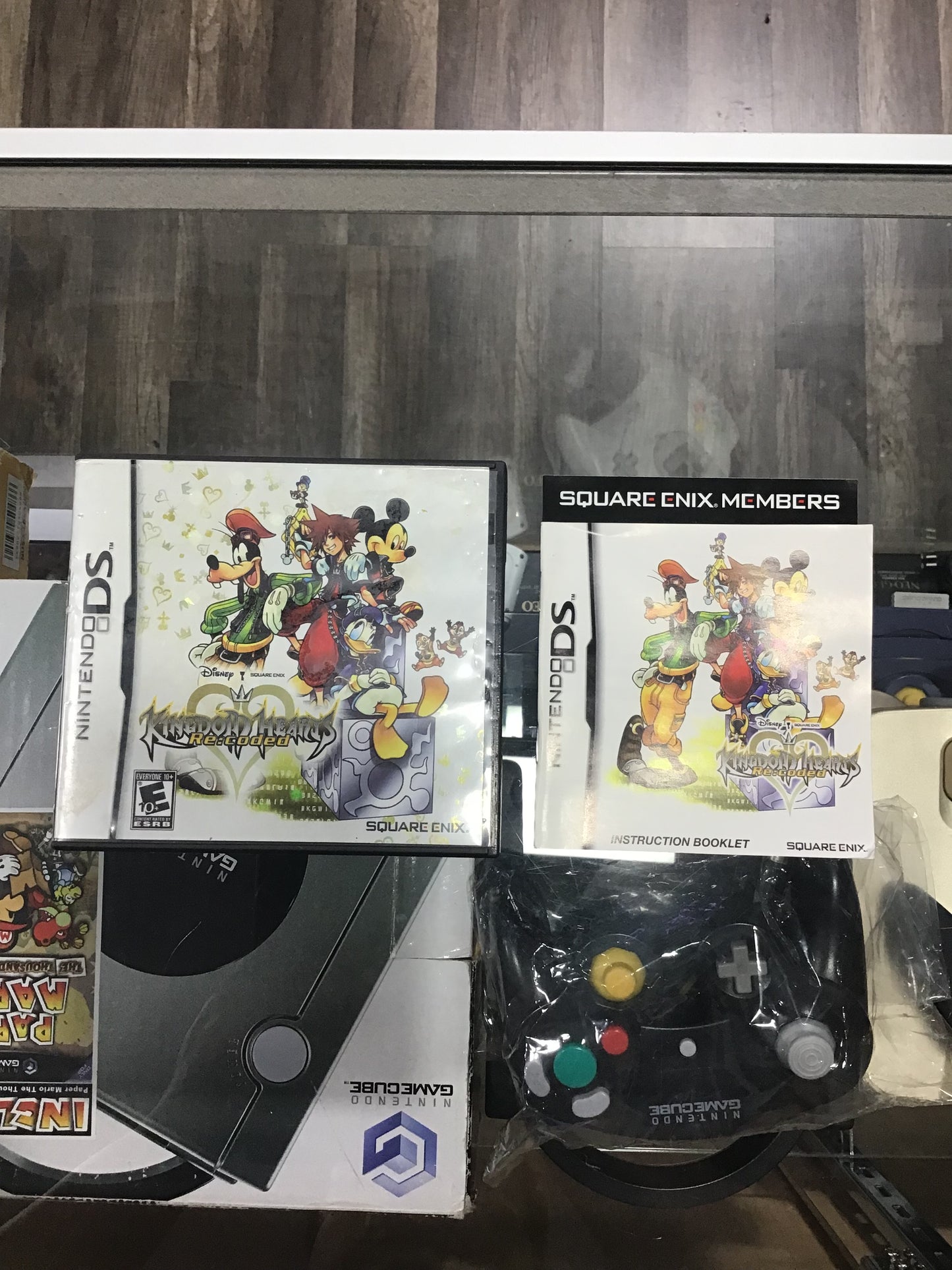 Kingdom Hearts Re:Coded Nintendo DS Case and Manual ONLY