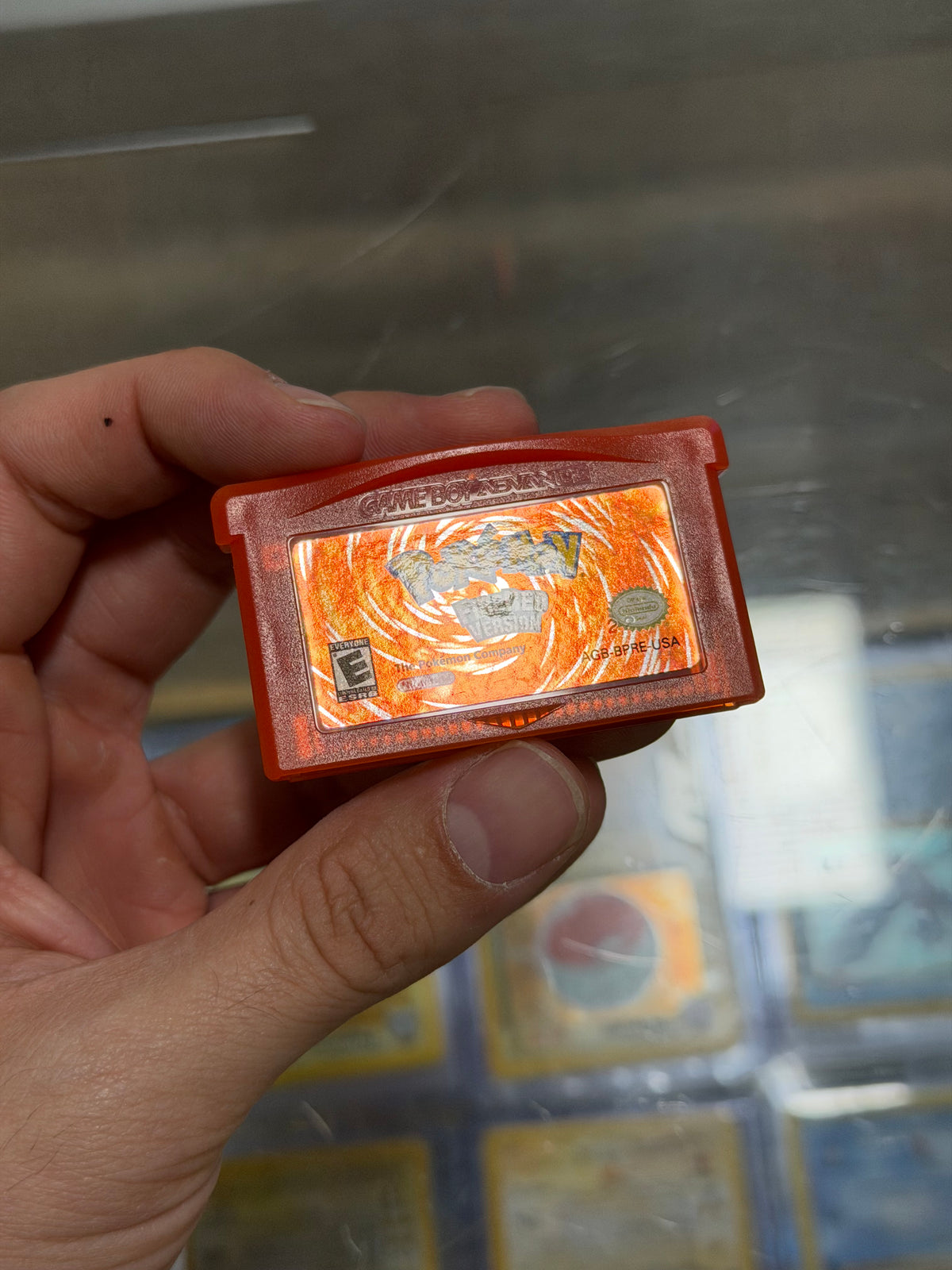Pokémon Firered Gameboy Advance Excellent Label