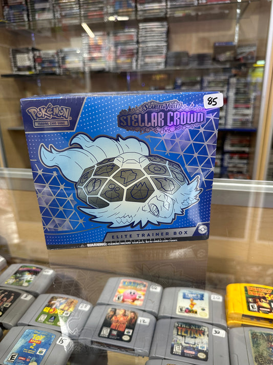 Stellar Crown Elite Trainer Box Pokémon Cards